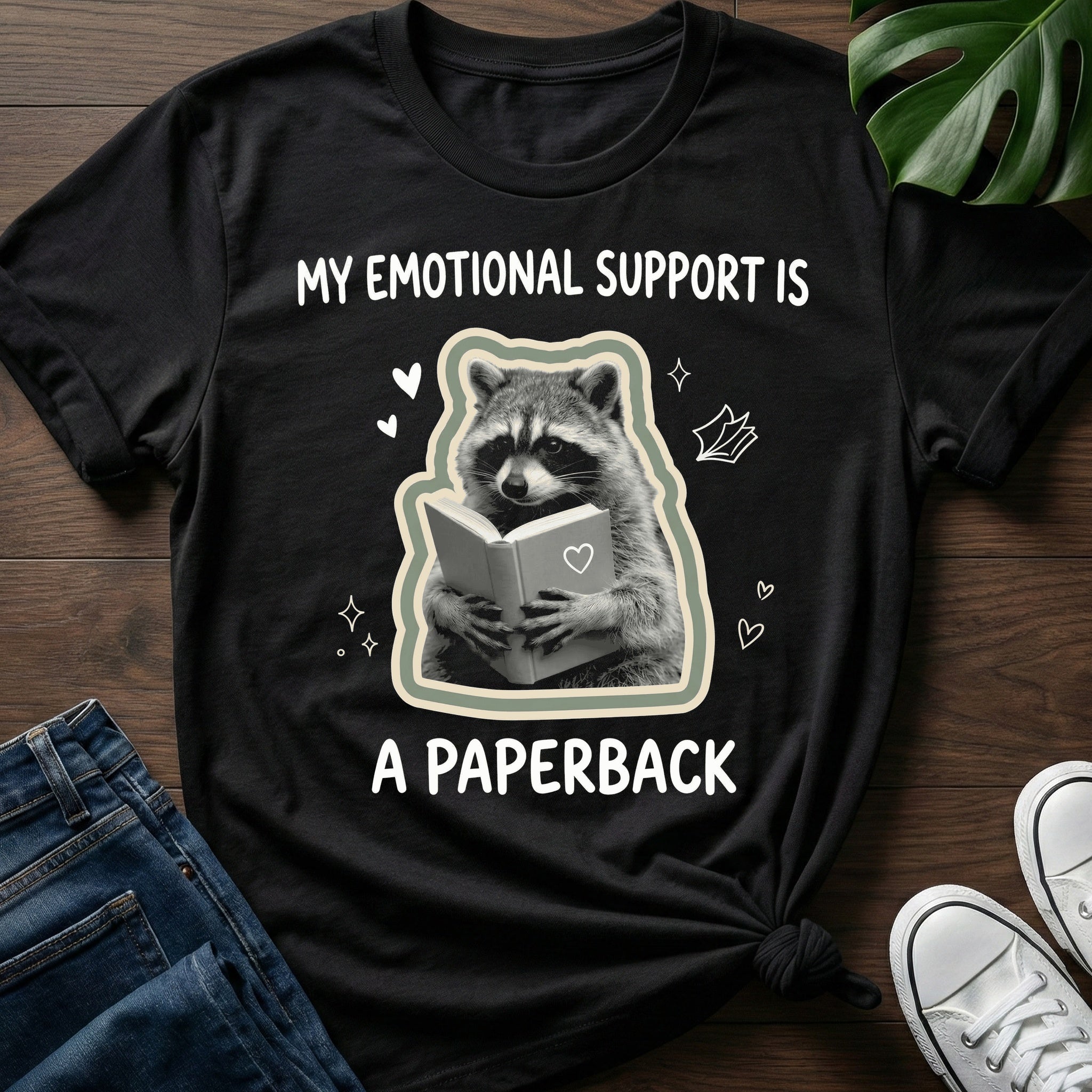 Emotional Support Paperback T-Shirt