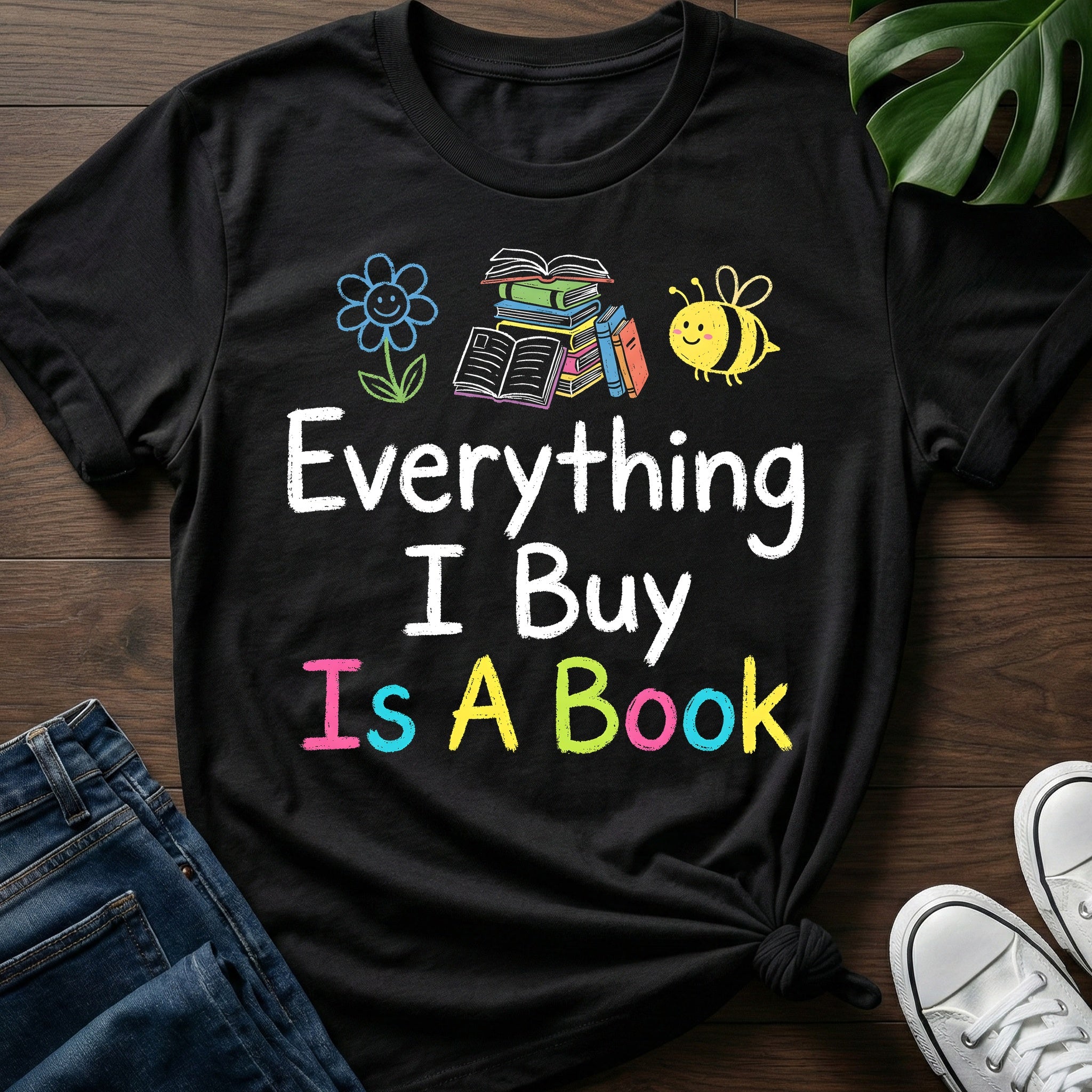 Everything I Buy Is A Book T-Shirt
