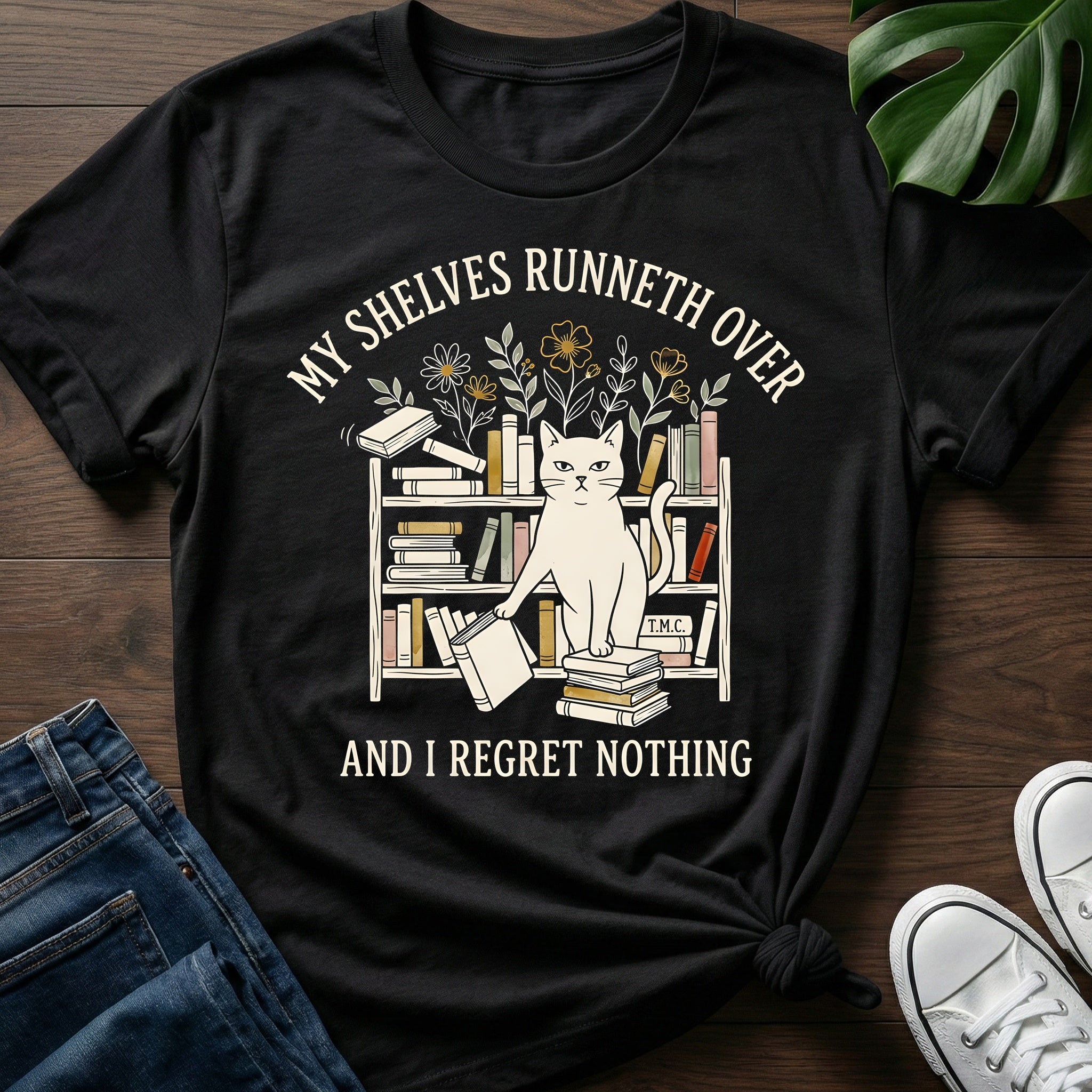 Shelves Runneth Over T-Shirt