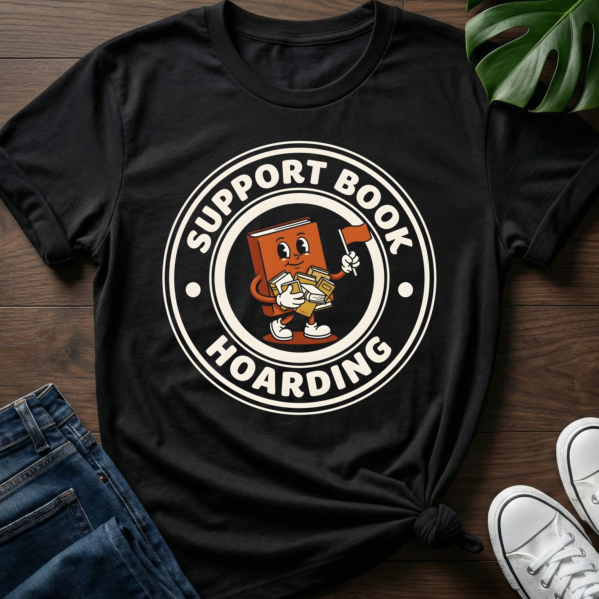 Support Book Hoarding T-Shirt