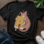 Book Cuddle Cat T-Shirt