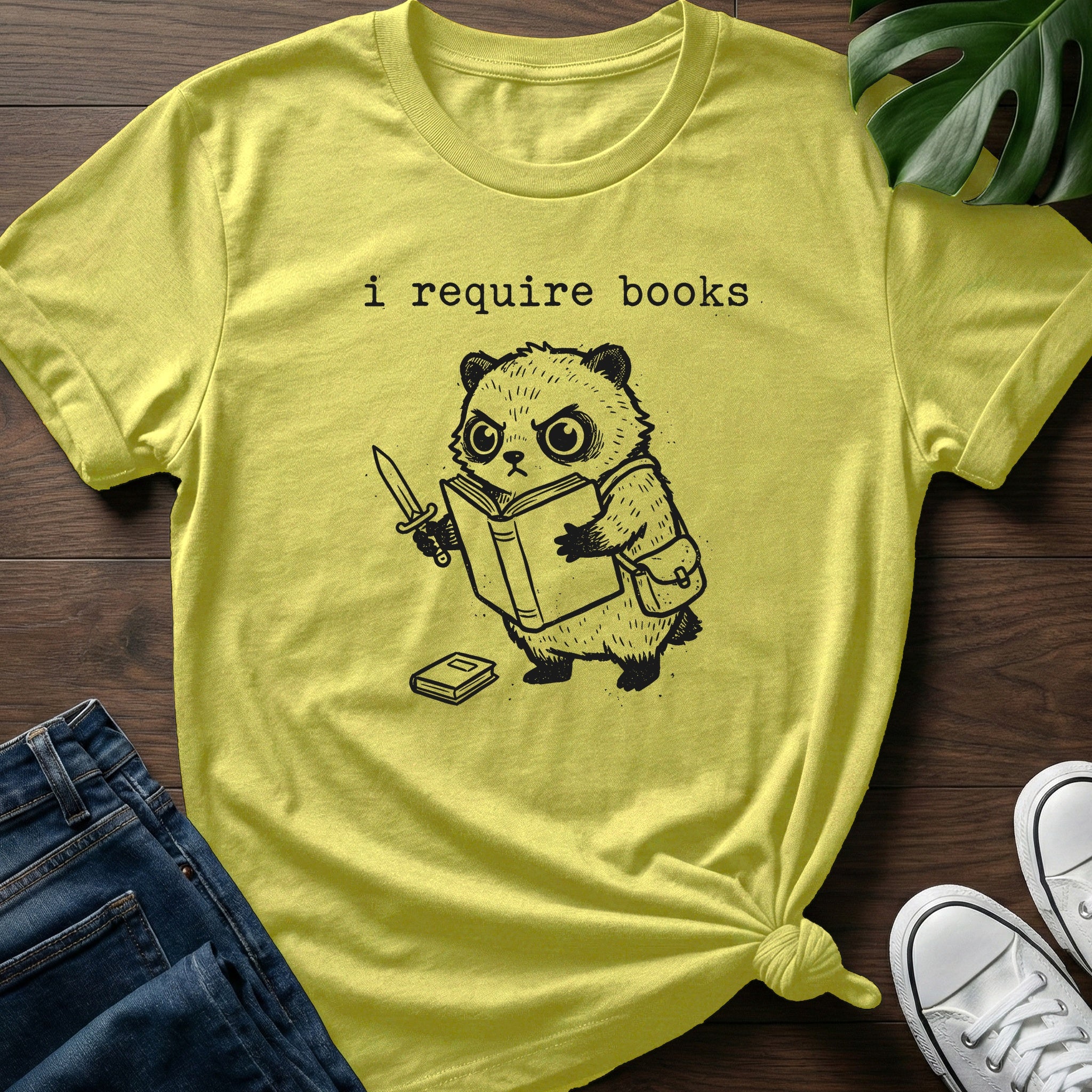 I Require Books T-Shirt