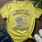 Emotional Support Book T-Shirt