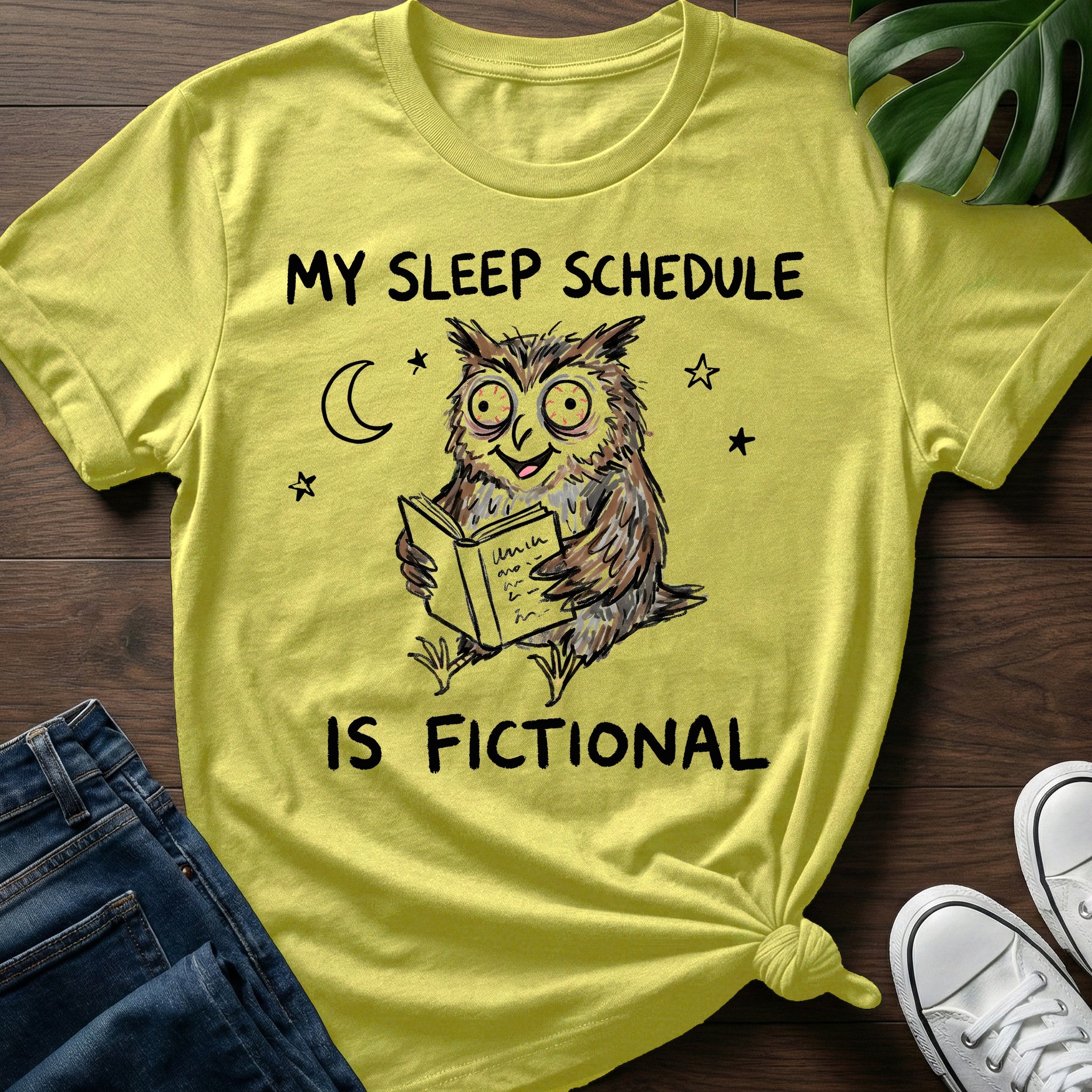 Fictional Sleep Schedule T-Shirt