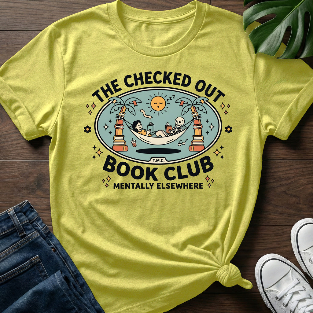 Checked Out Book Club T-Shirt