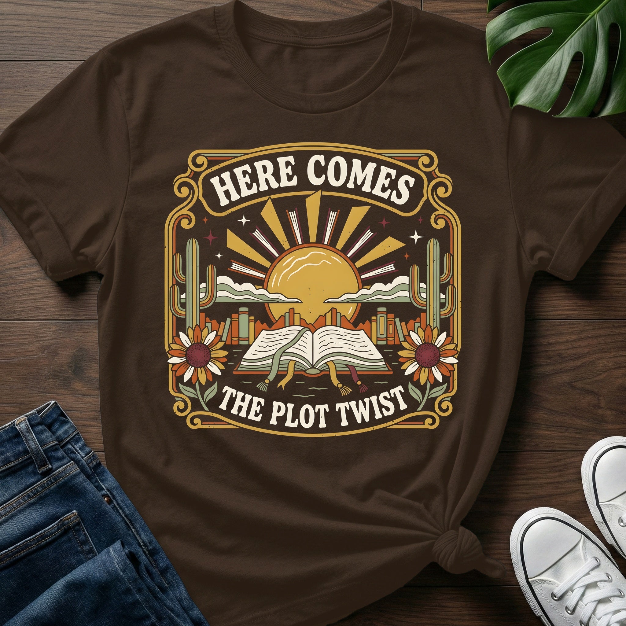 Here Comes The Plot Twist T-Shirt