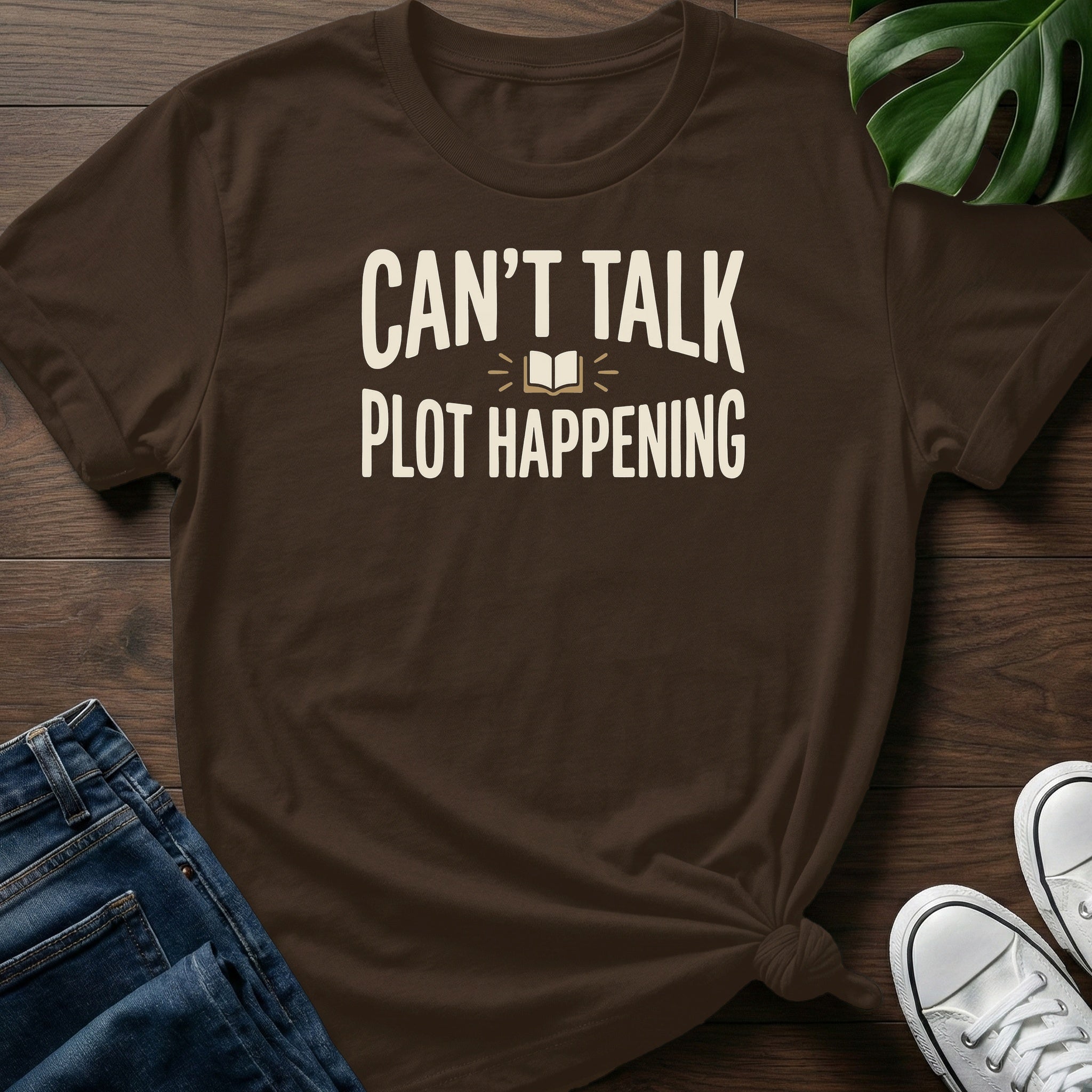 Cant Talk Plot Happening T-Shirt