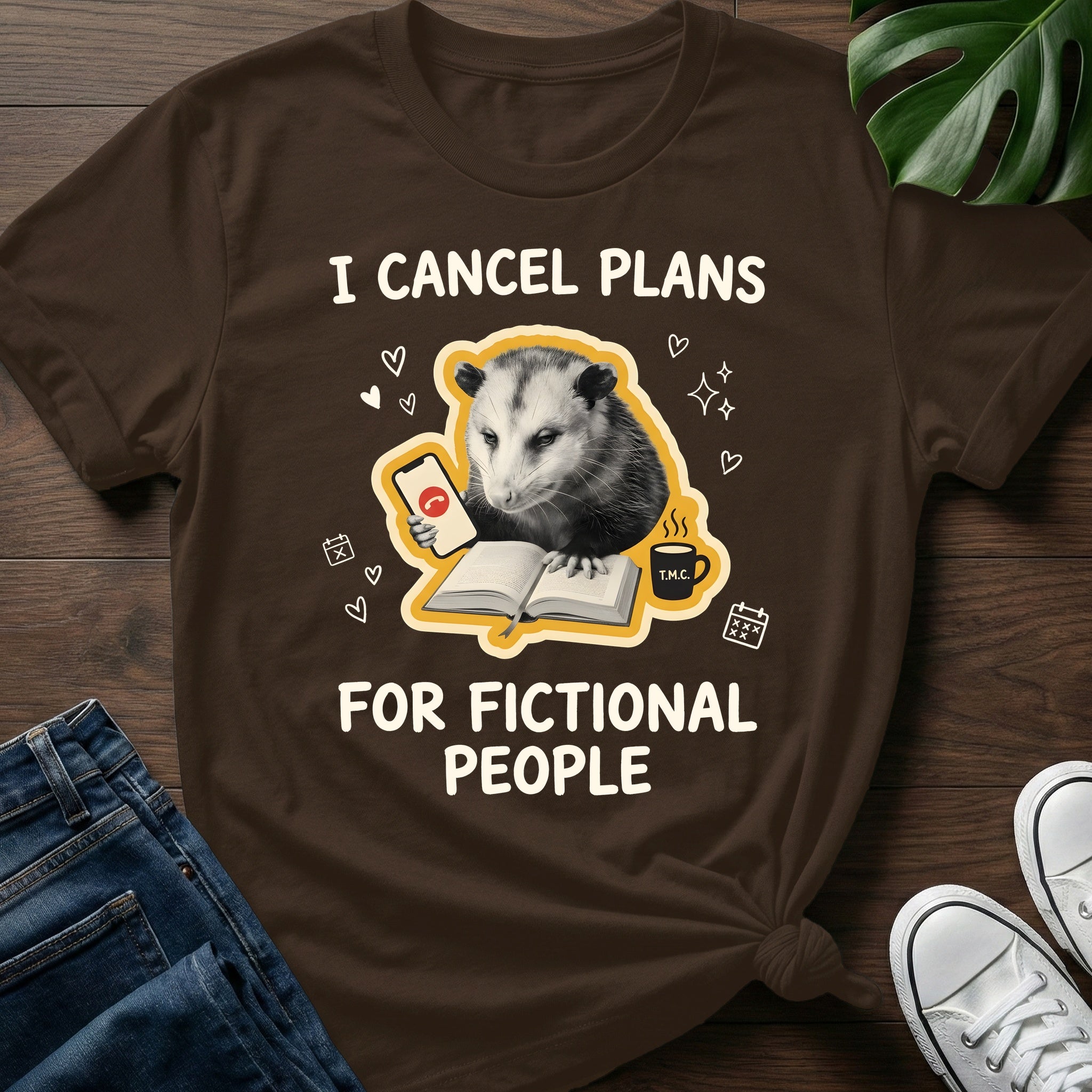 I Cancel Plans T-Shirt