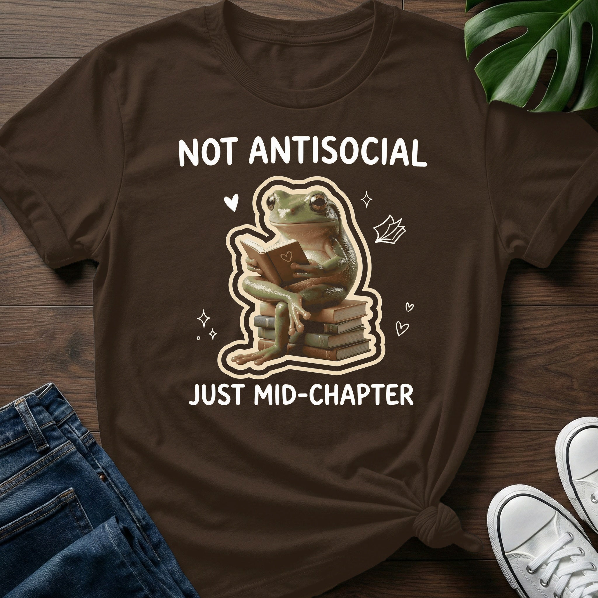 Not Antisocial Just Mid Chapter T-Shirt