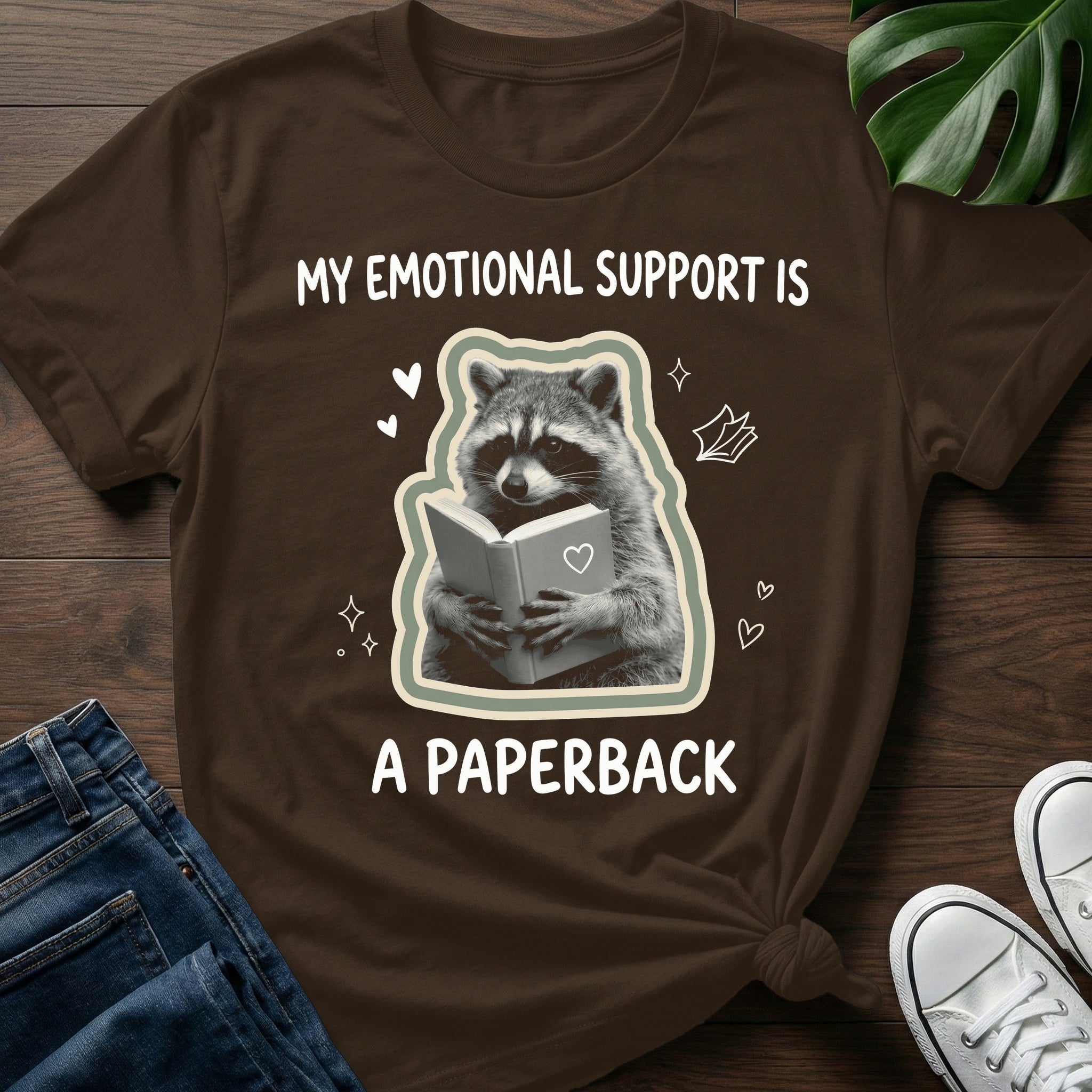 Emotional Support Paperback T-Shirt