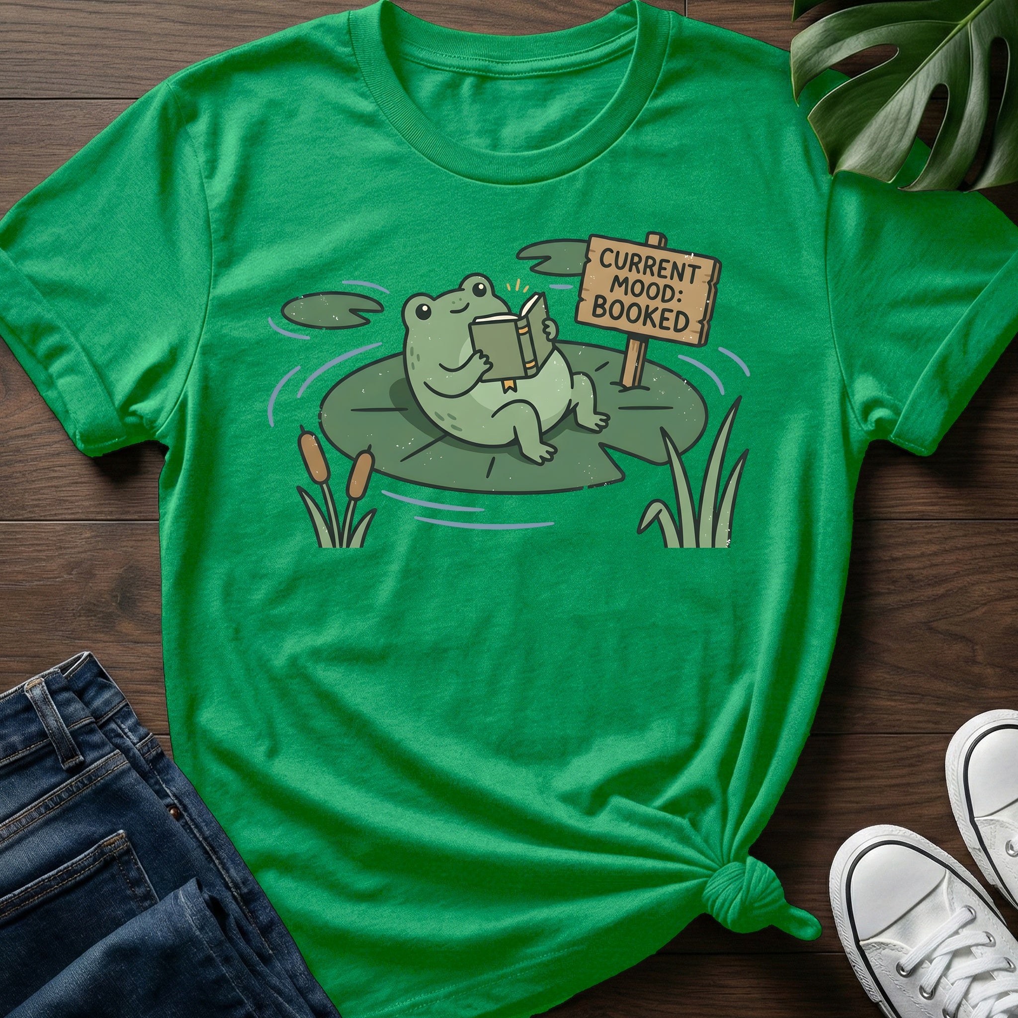 Current Mood Booked T-Shirt