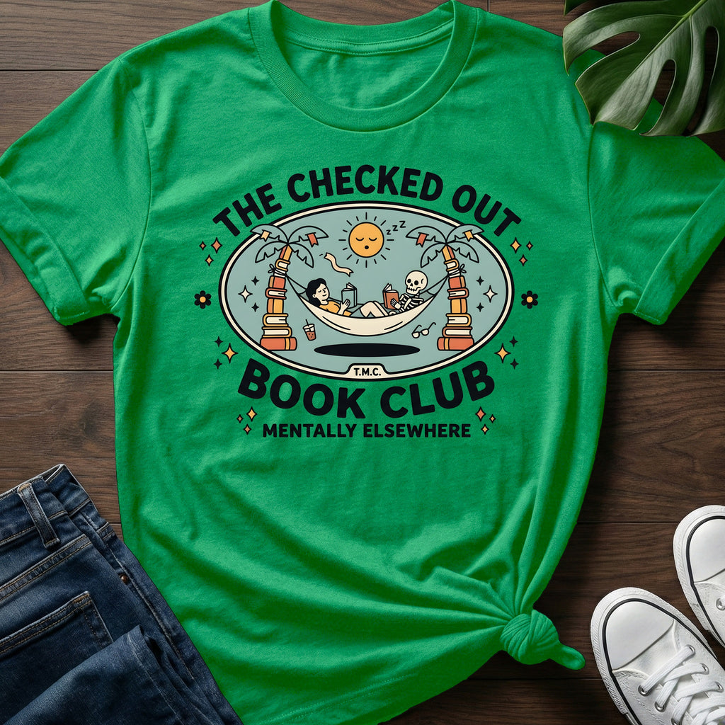 Checked Out Book Club T-Shirt