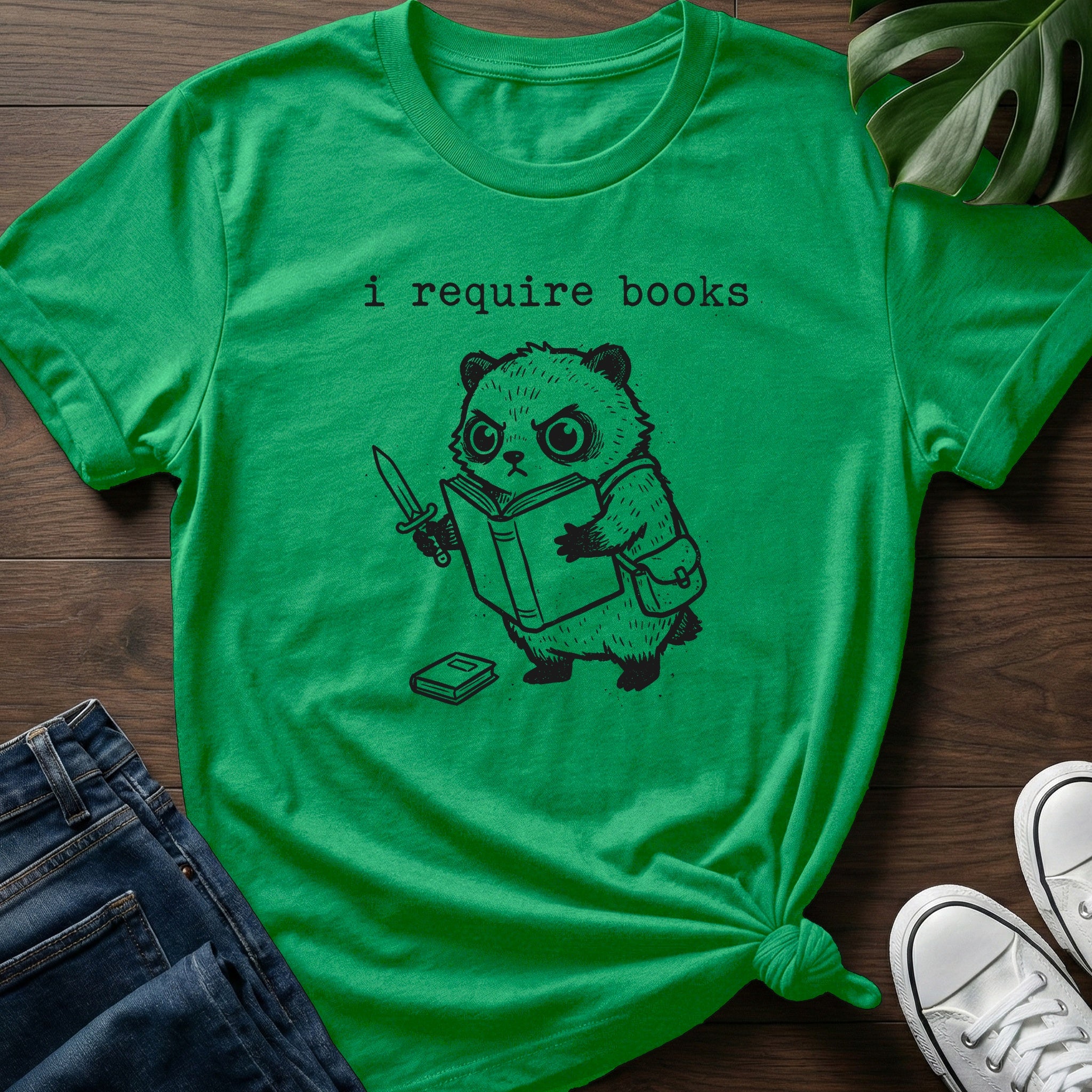 I Require Books T-Shirt
