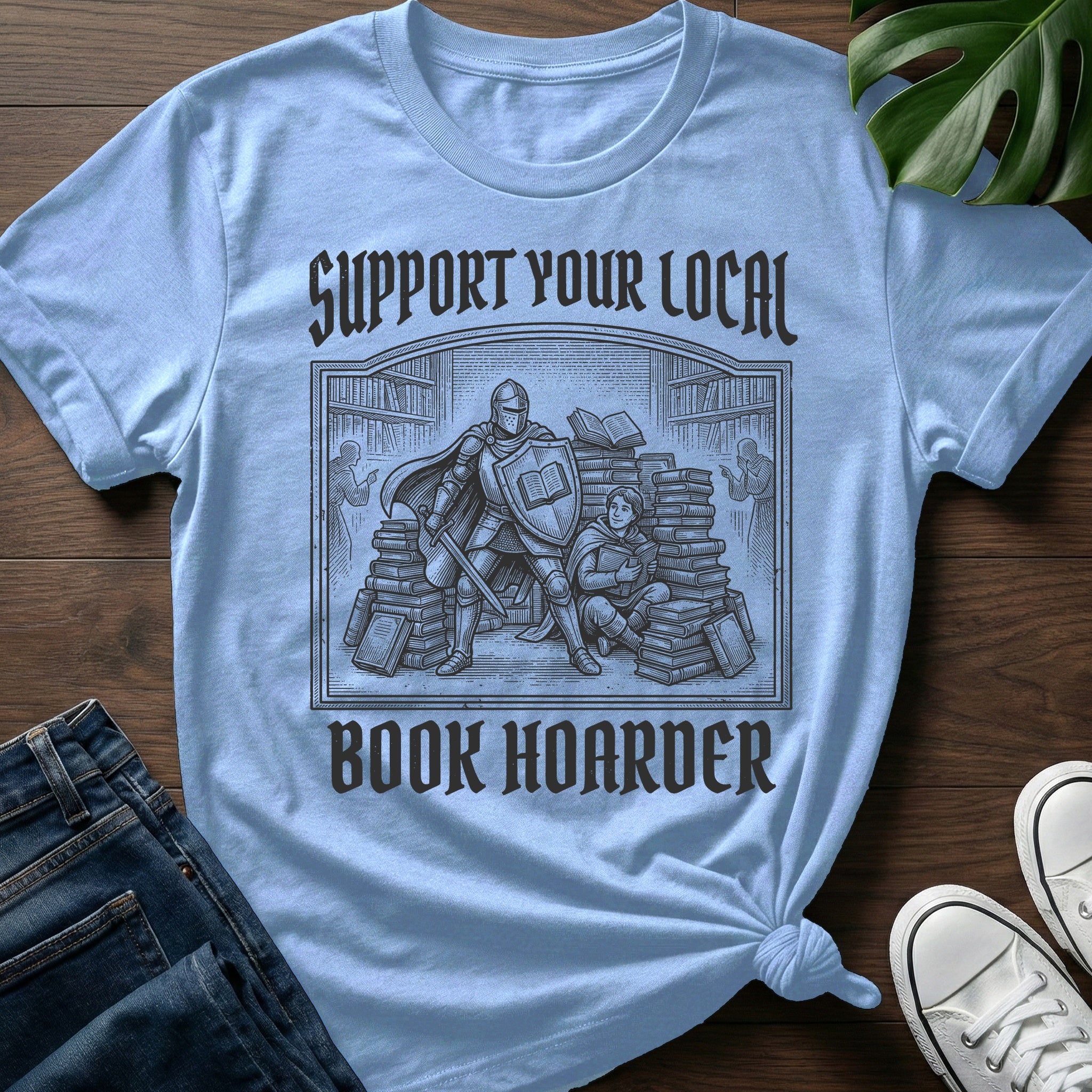 Your Local Book Hoarder T-Shirt