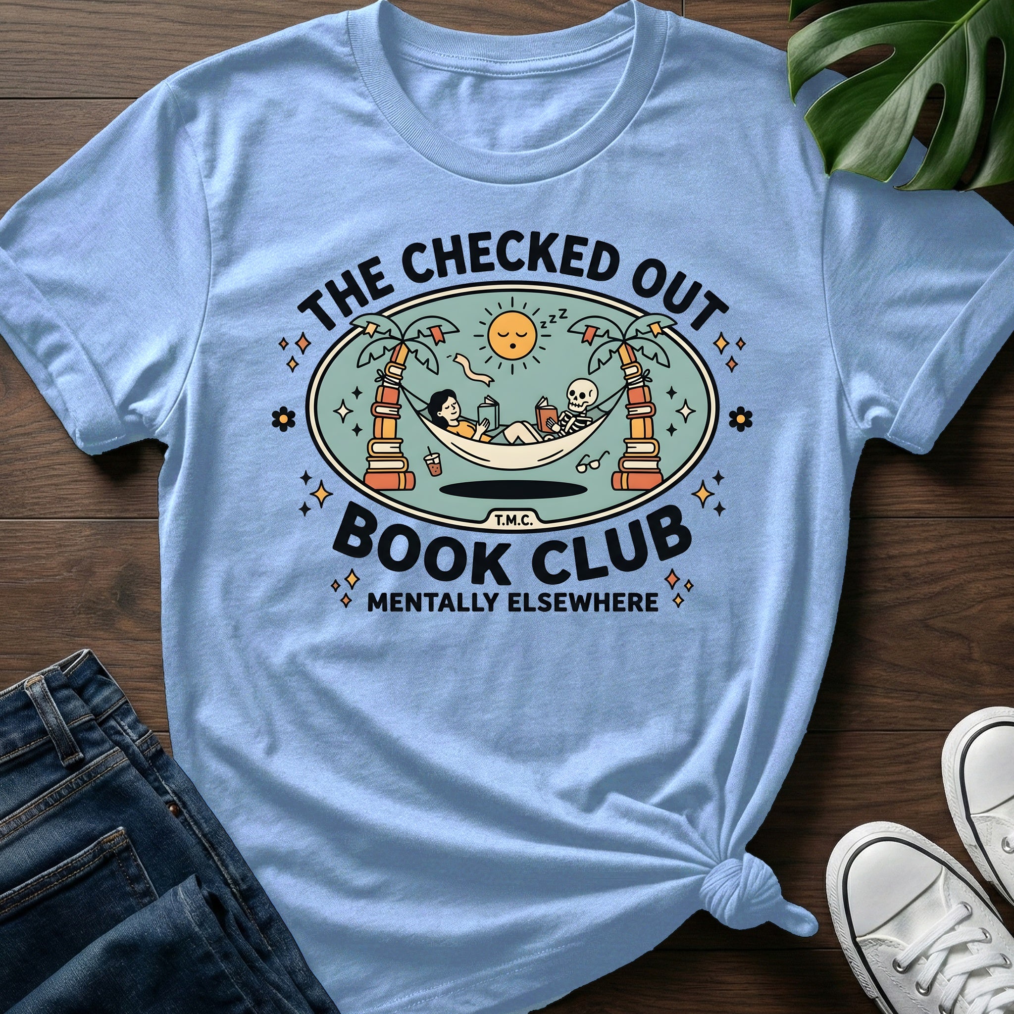 Checked Out Book Club T-Shirt