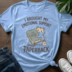 Emotional Support Book T-Shirt