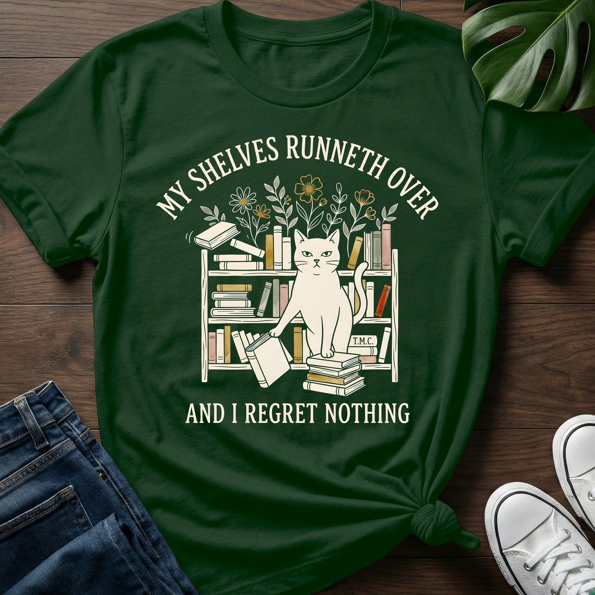 Shelves Runneth Over T-Shirt