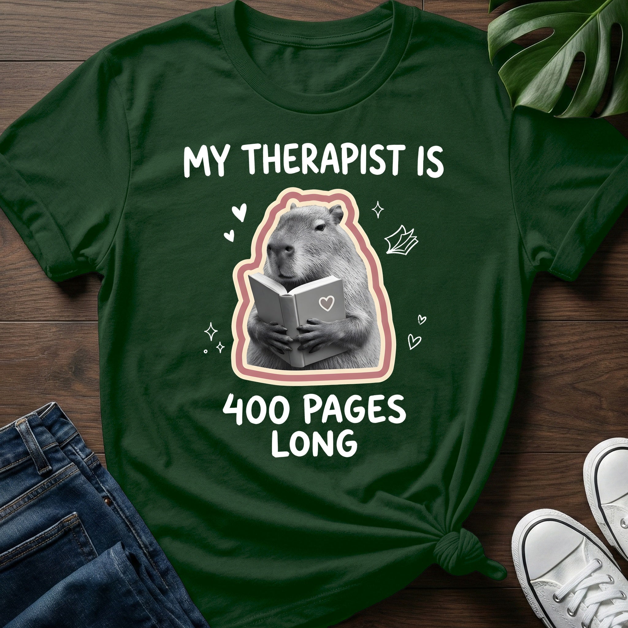 400 Pages Long T-Shirt