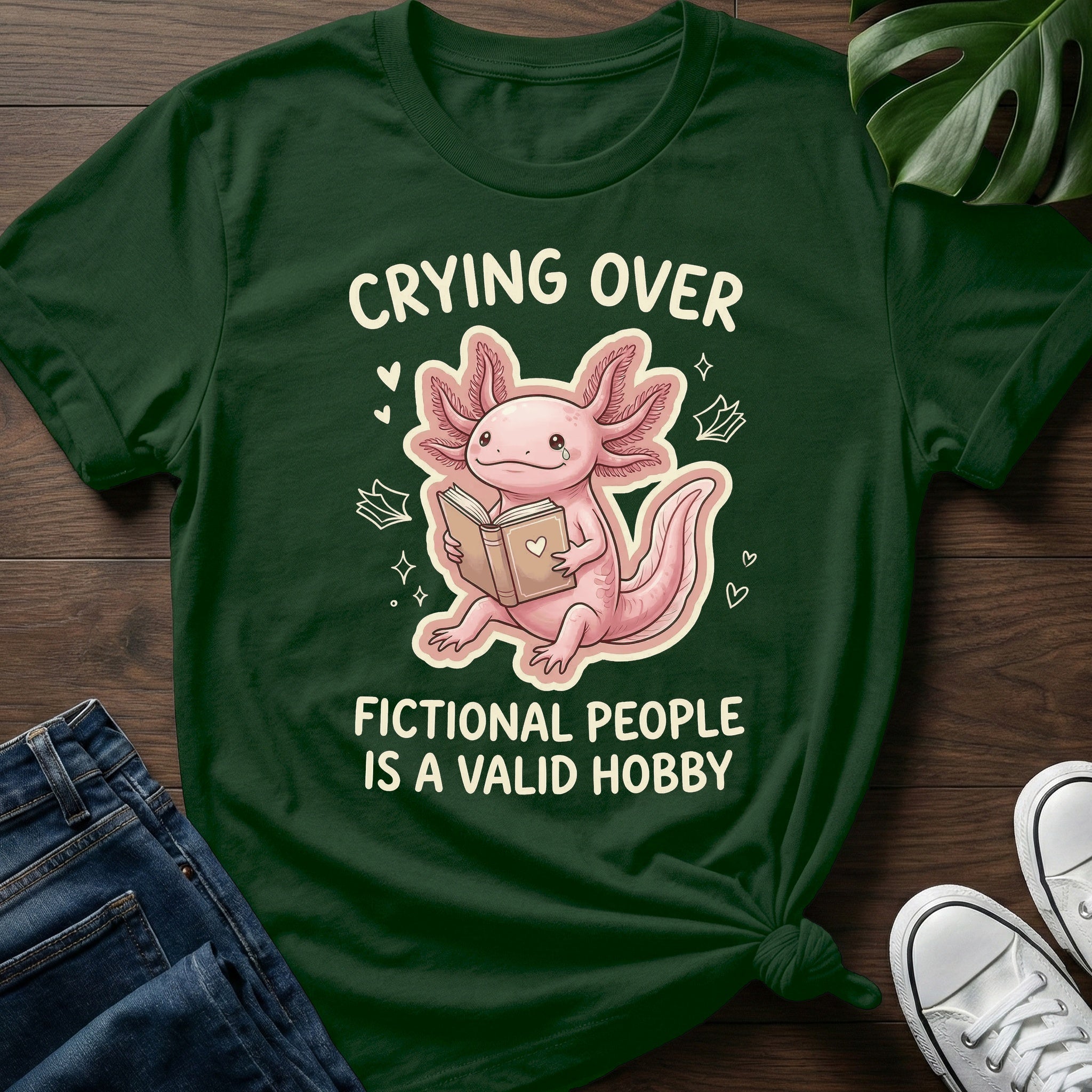 Crying Over Fictional People T-Shirt