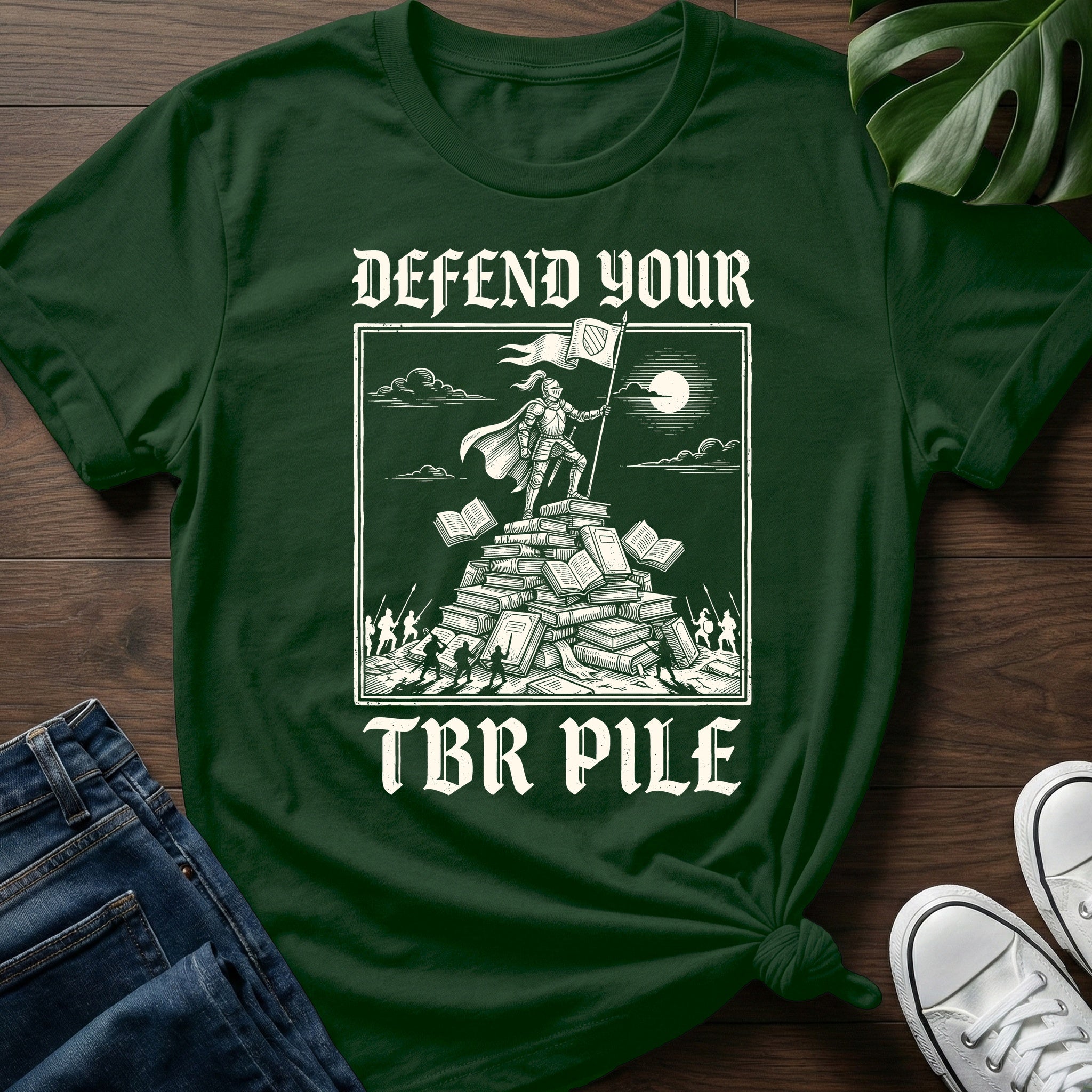 Defend Your TBR Pile T-Shirt