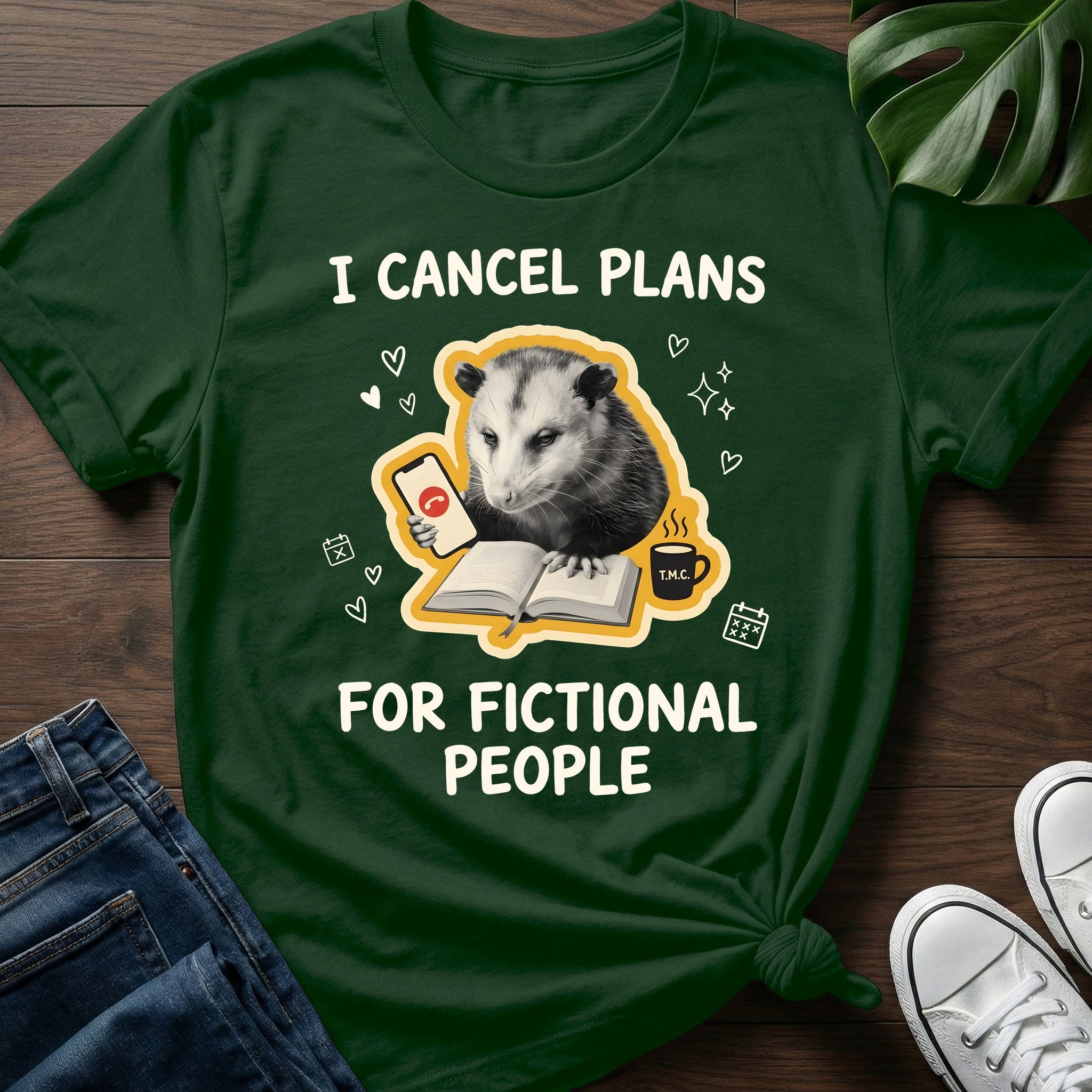 I Cancel Plans T-Shirt