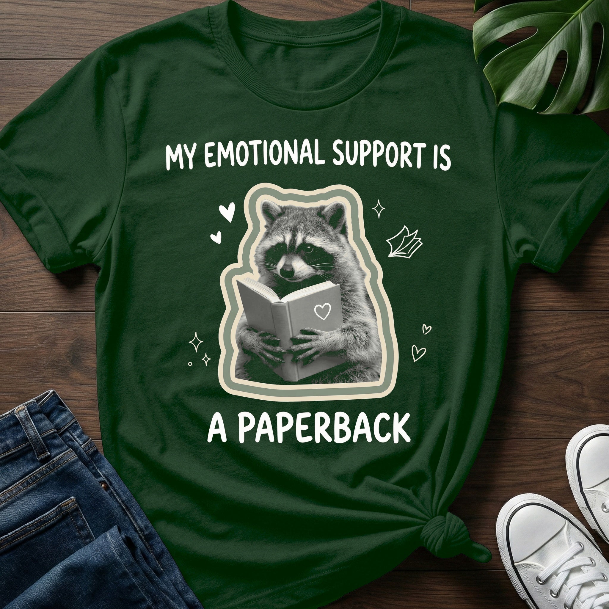 Emotional Support Paperback T-Shirt
