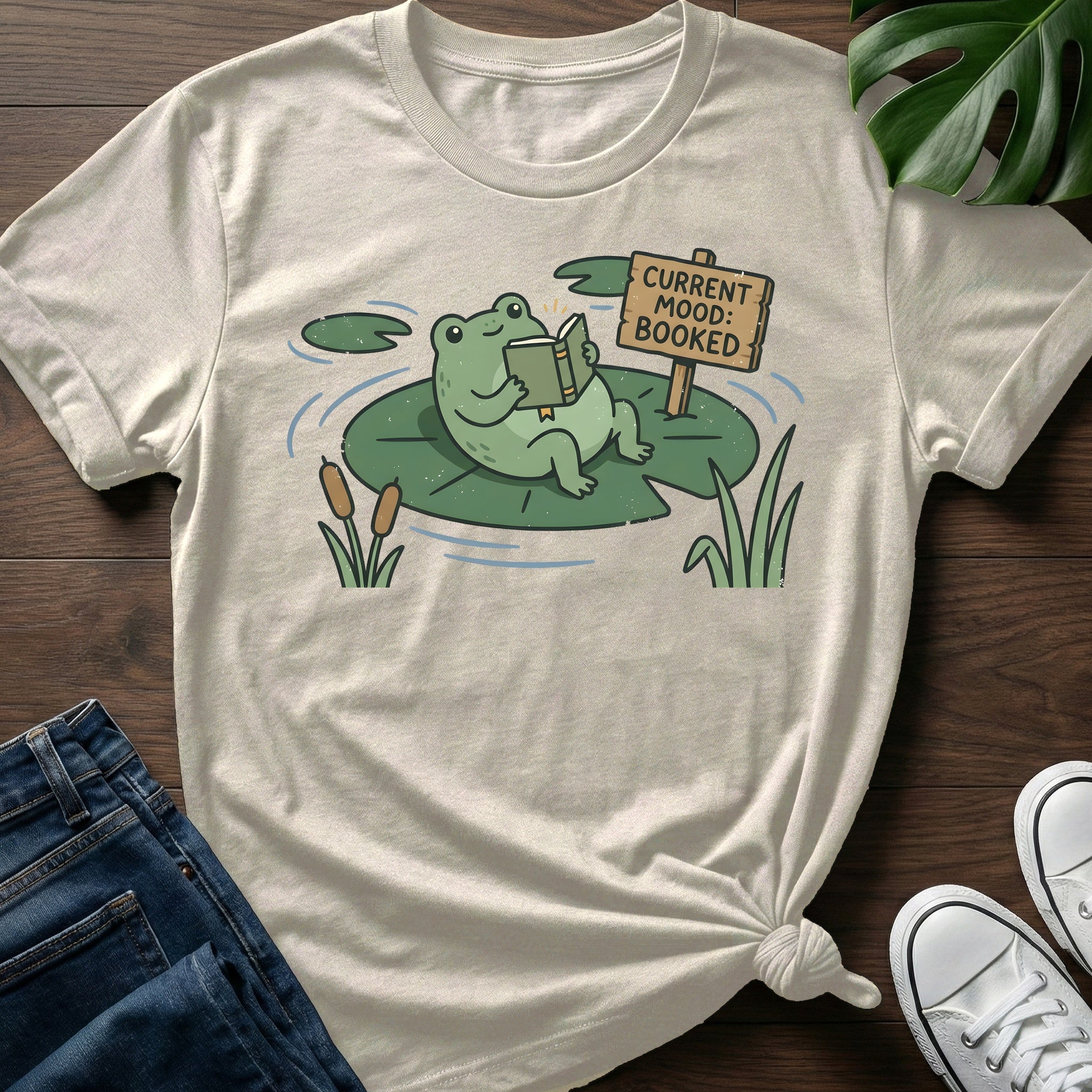 Current Mood Booked T-Shirt