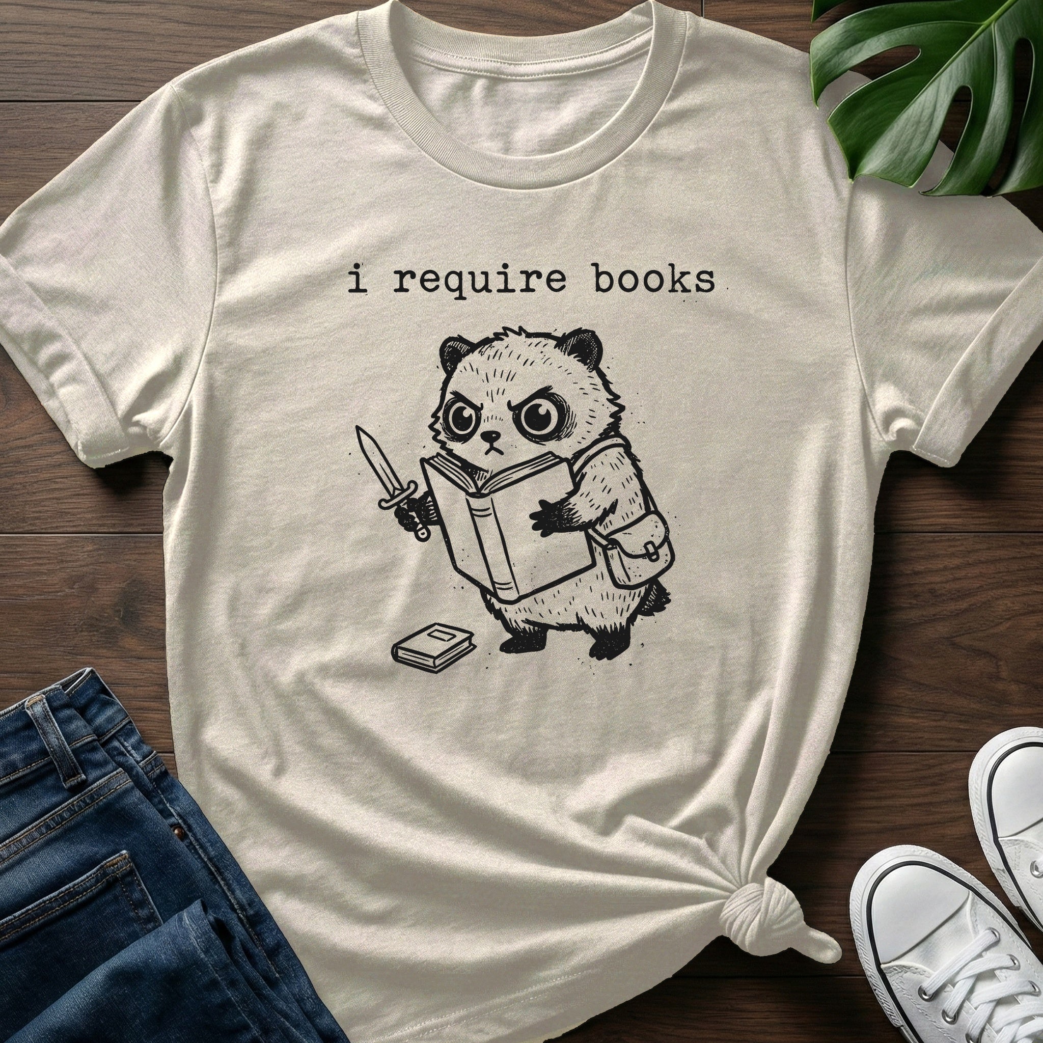 I Require Books T-Shirt