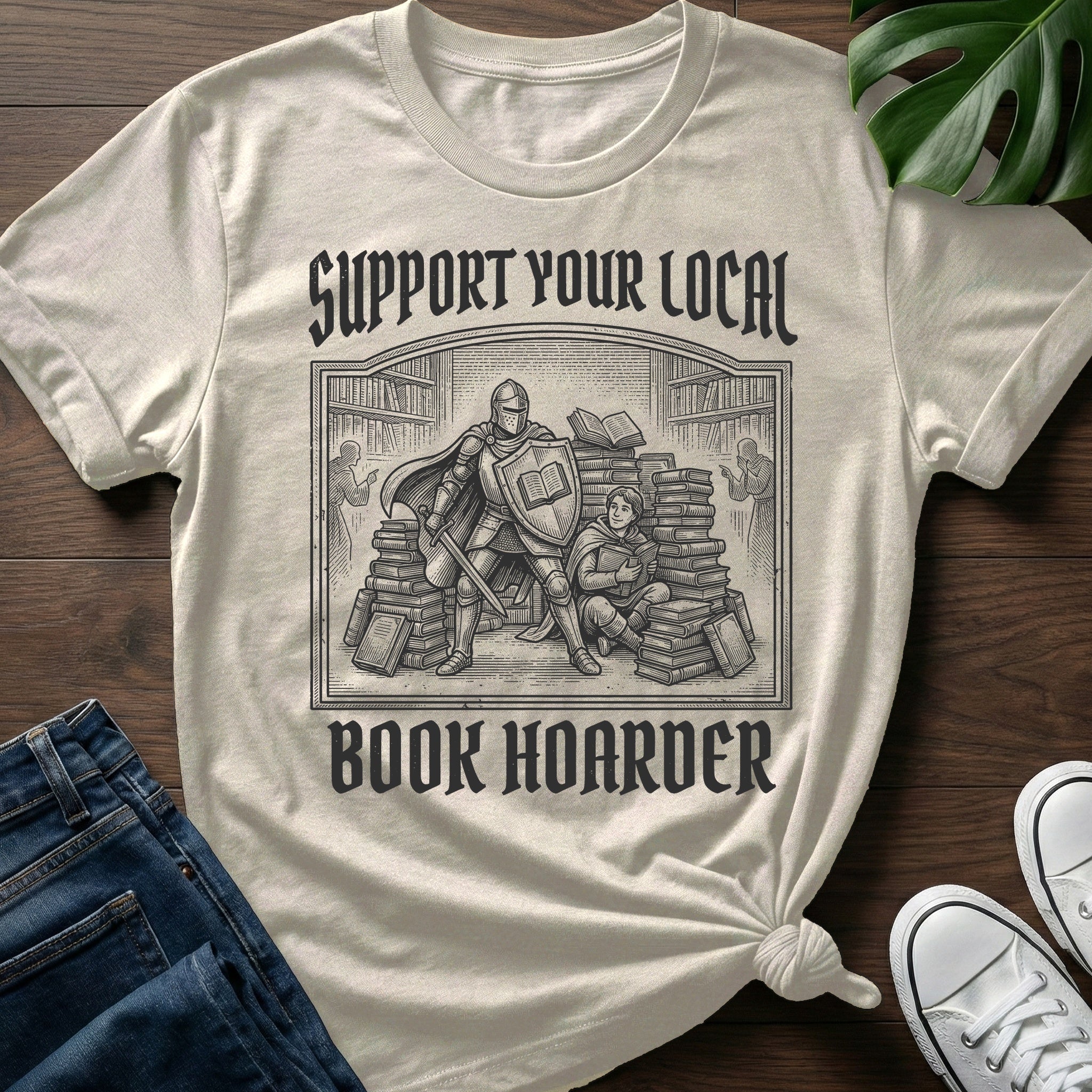 Your Local Book Hoarder T-Shirt