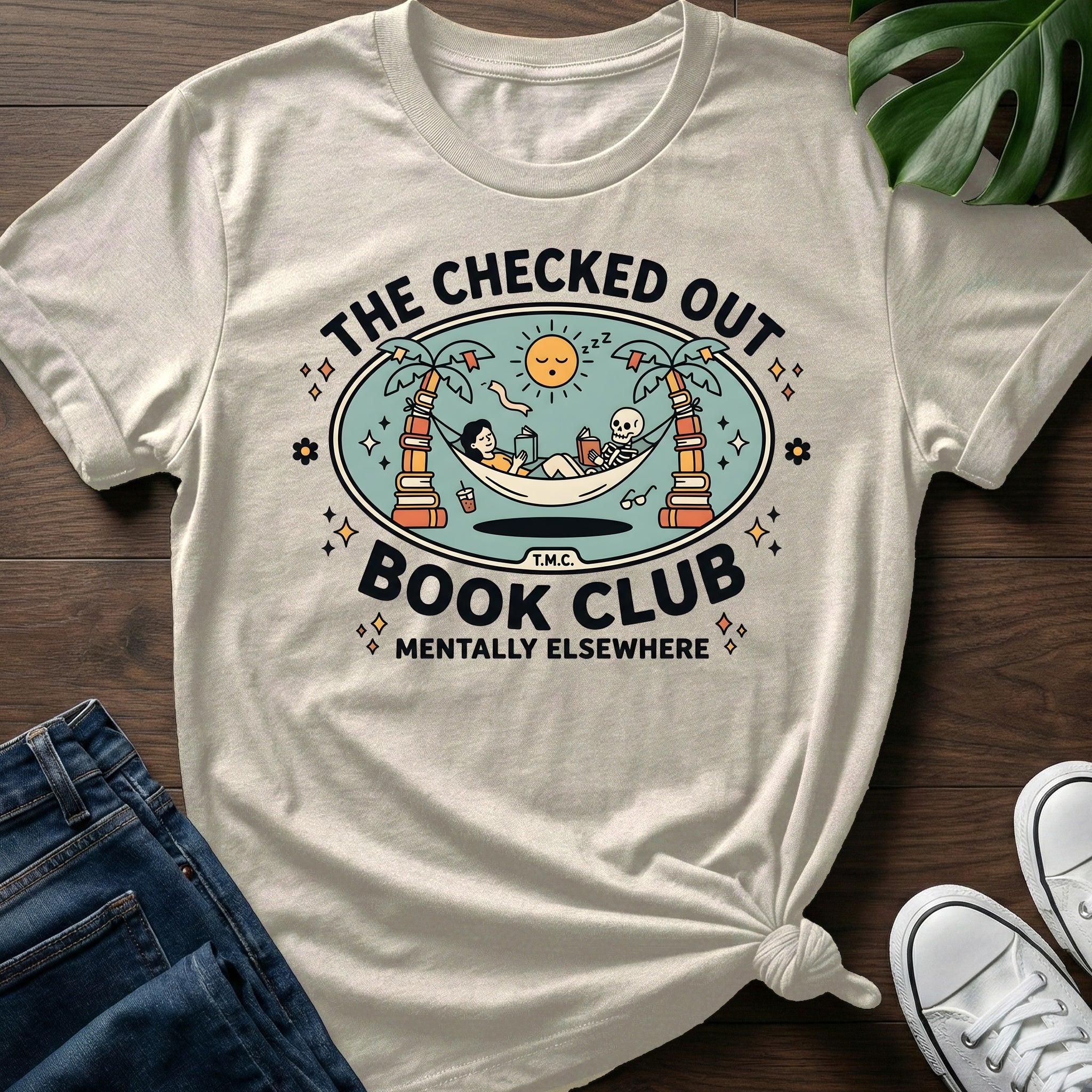 Checked Out Book Club T-Shirt