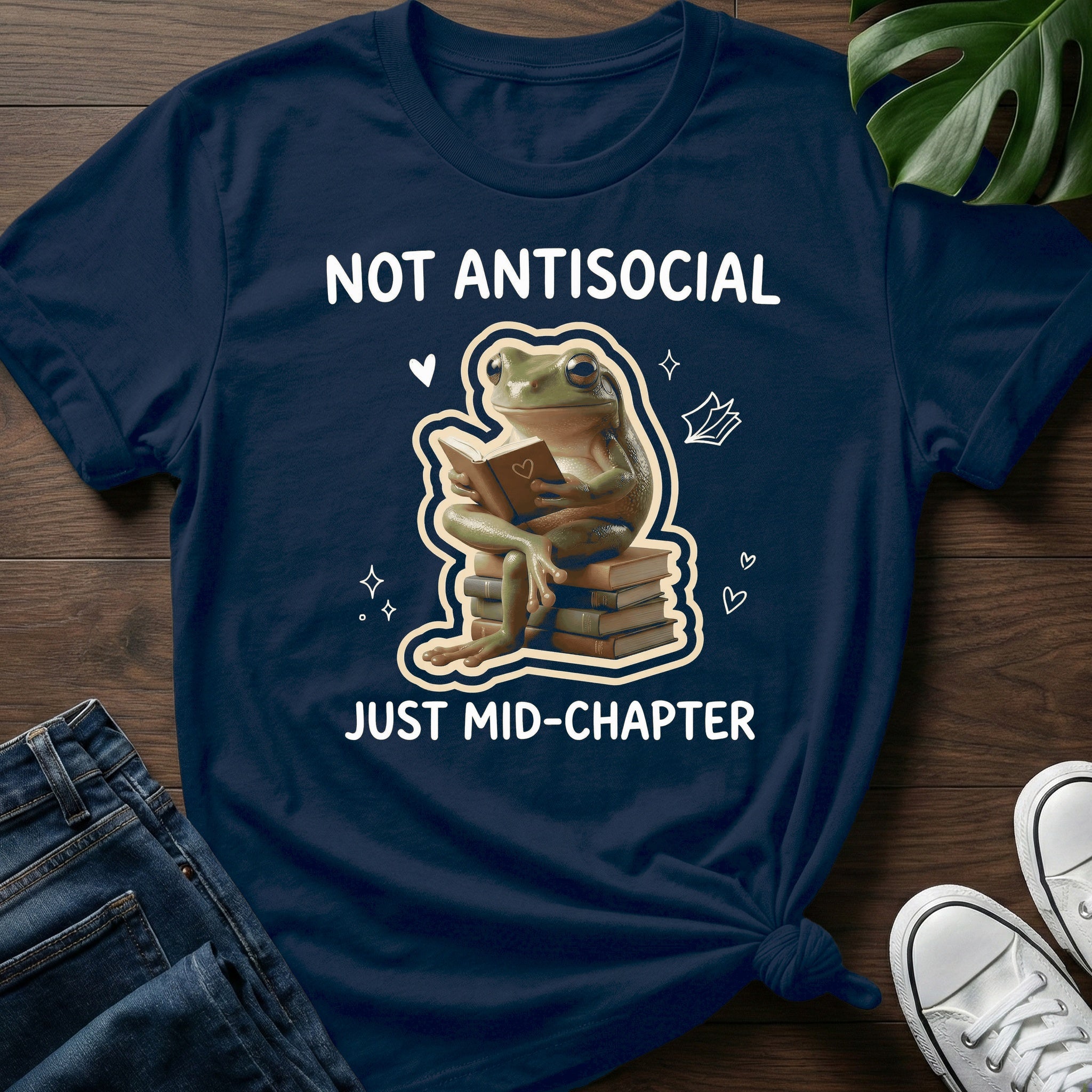 Not Antisocial Just Mid Chapter T-Shirt