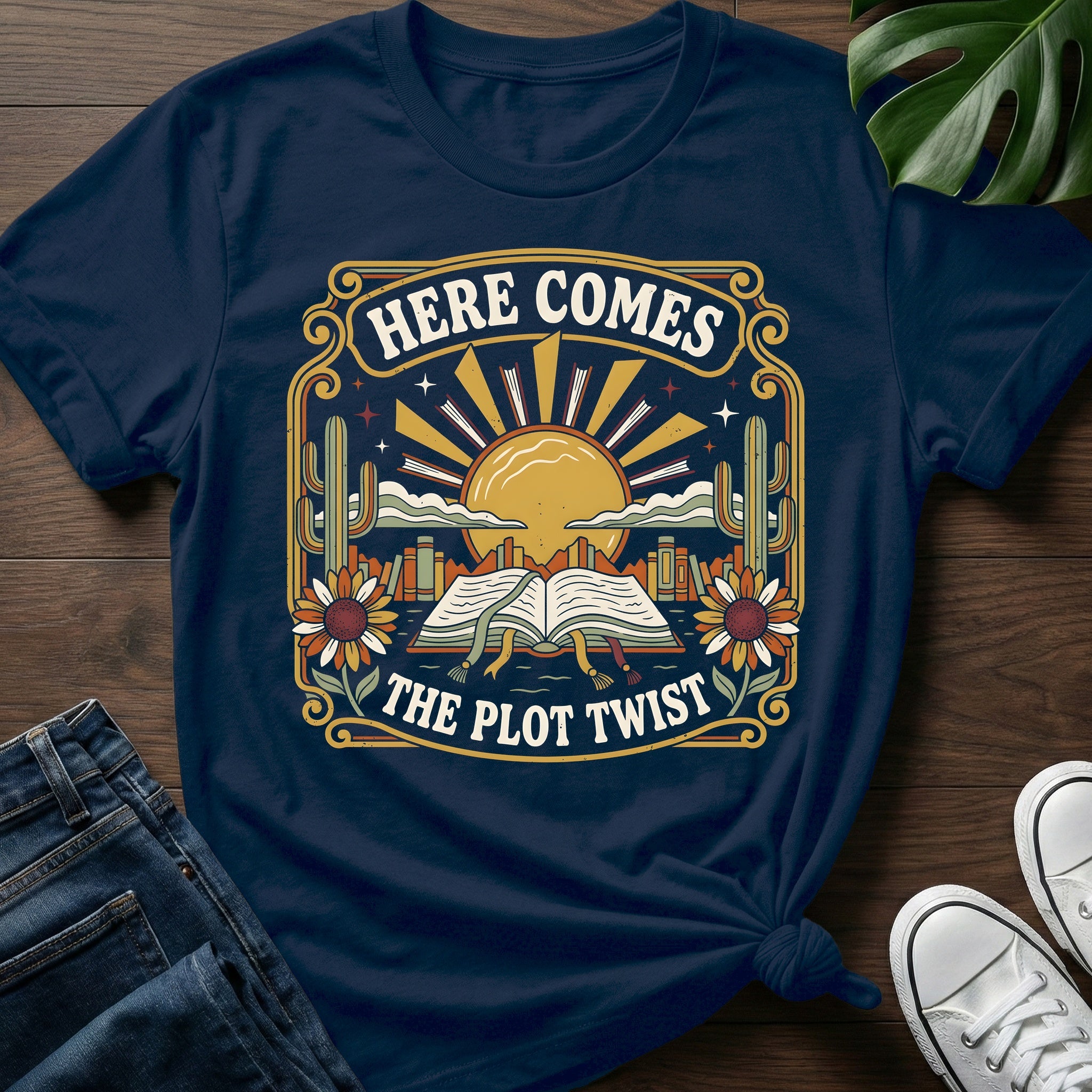 Here Comes The Plot Twist T-Shirt