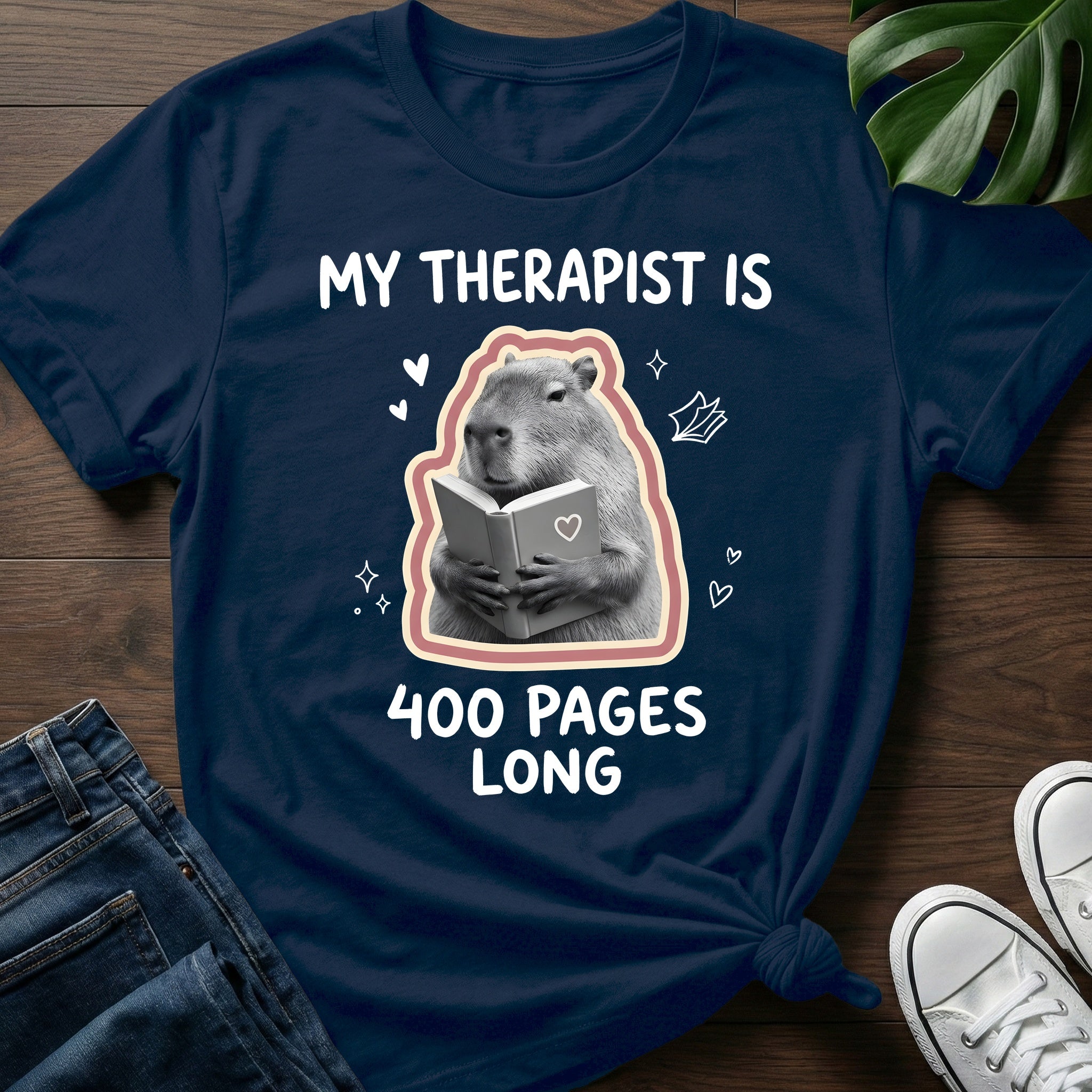 400 Pages Long T-Shirt