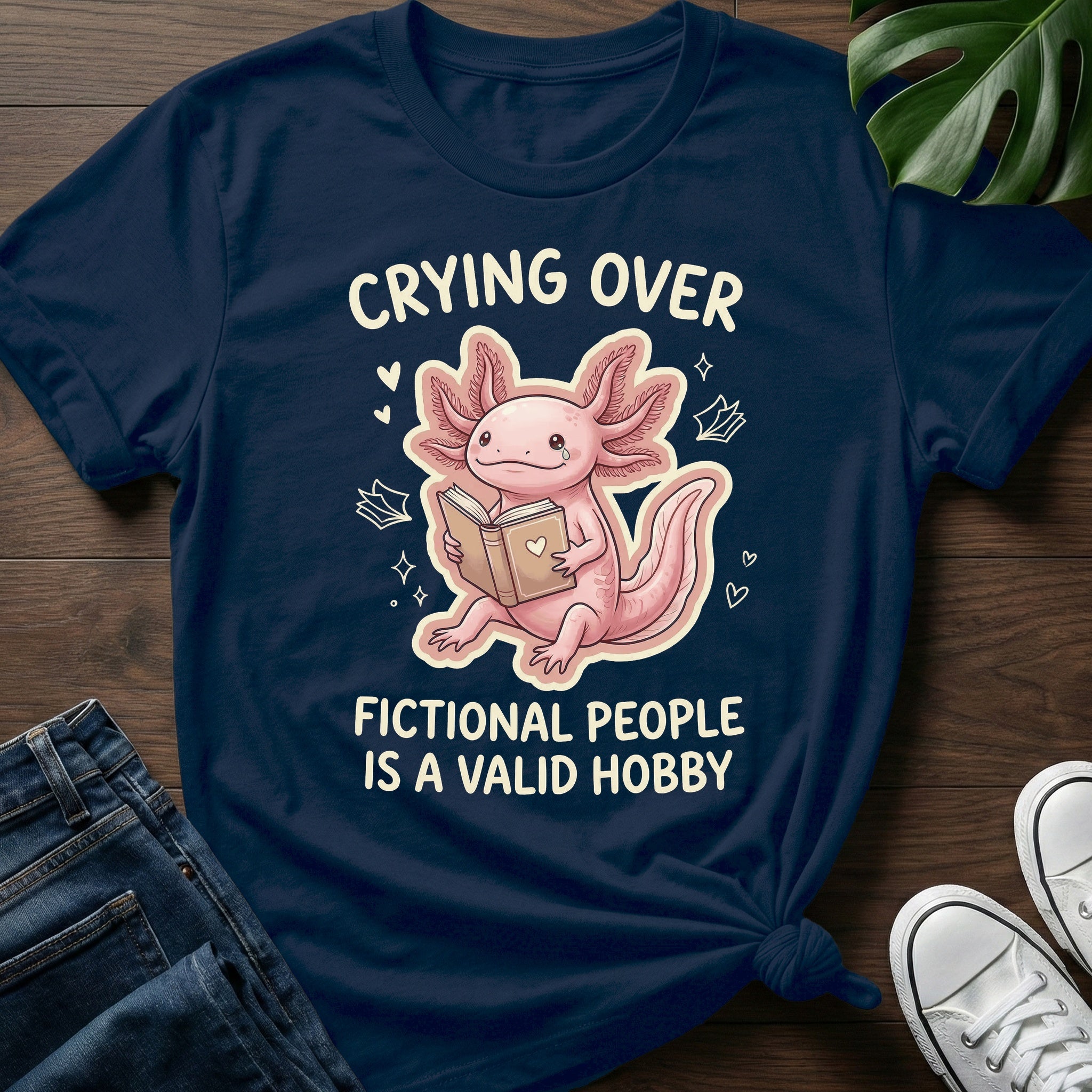Crying Over Fictional People T-Shirt