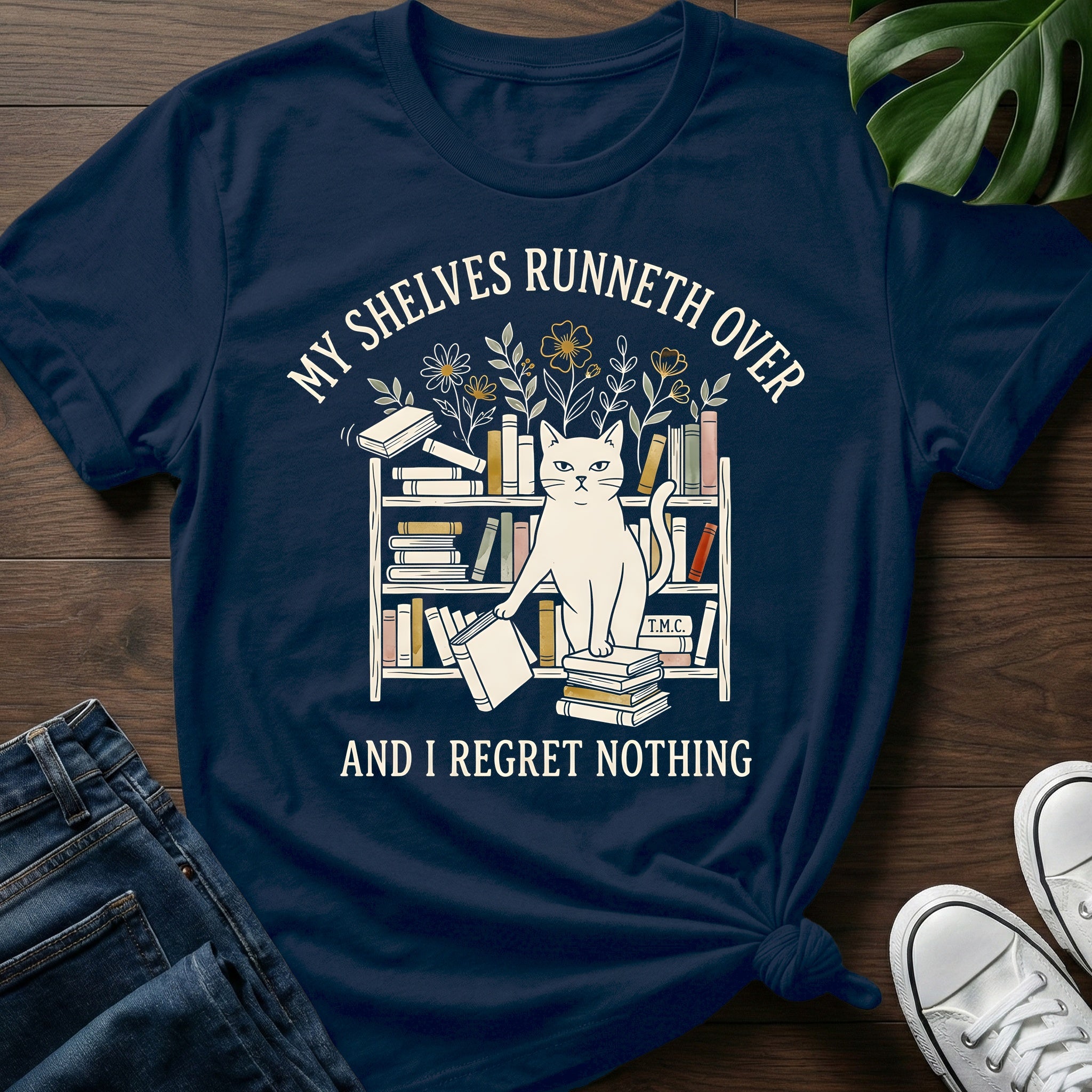 Shelves Runneth Over T-Shirt