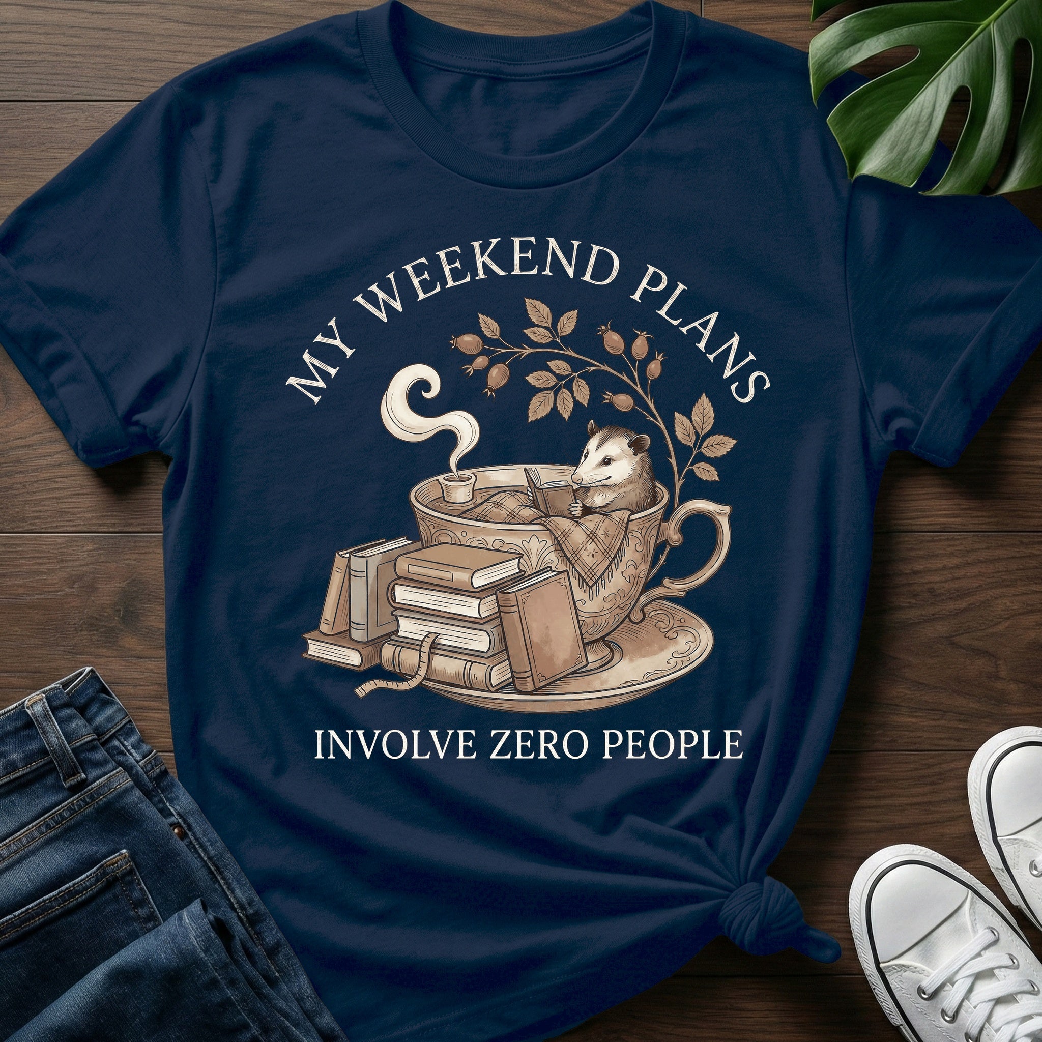 Weekend Plans Zero People T-Shirt