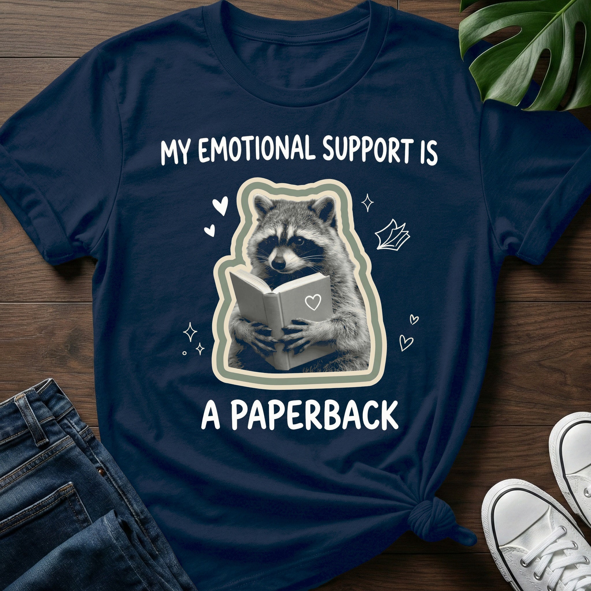 Emotional Support Paperback T-Shirt