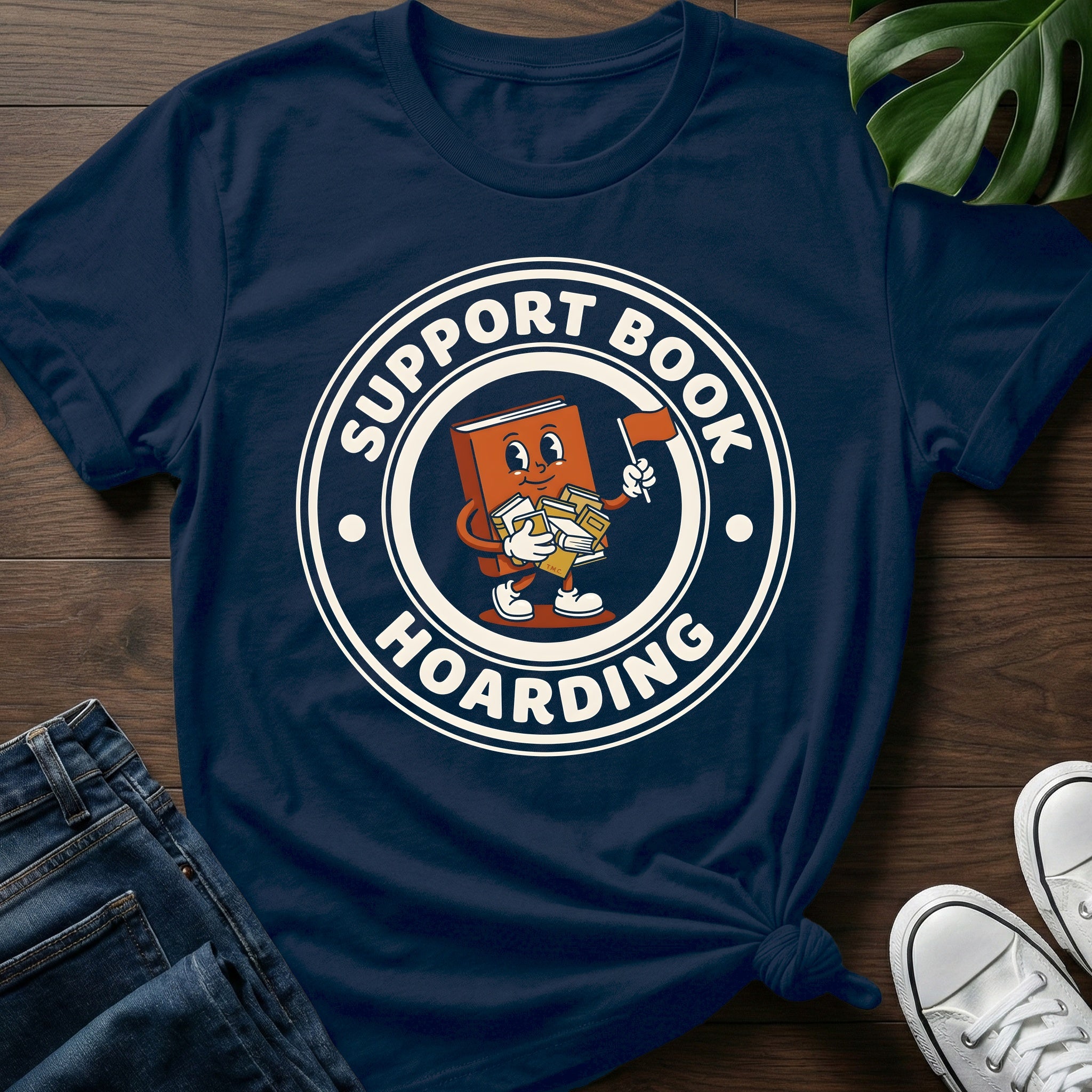 Support Book Hoarding T-Shirt