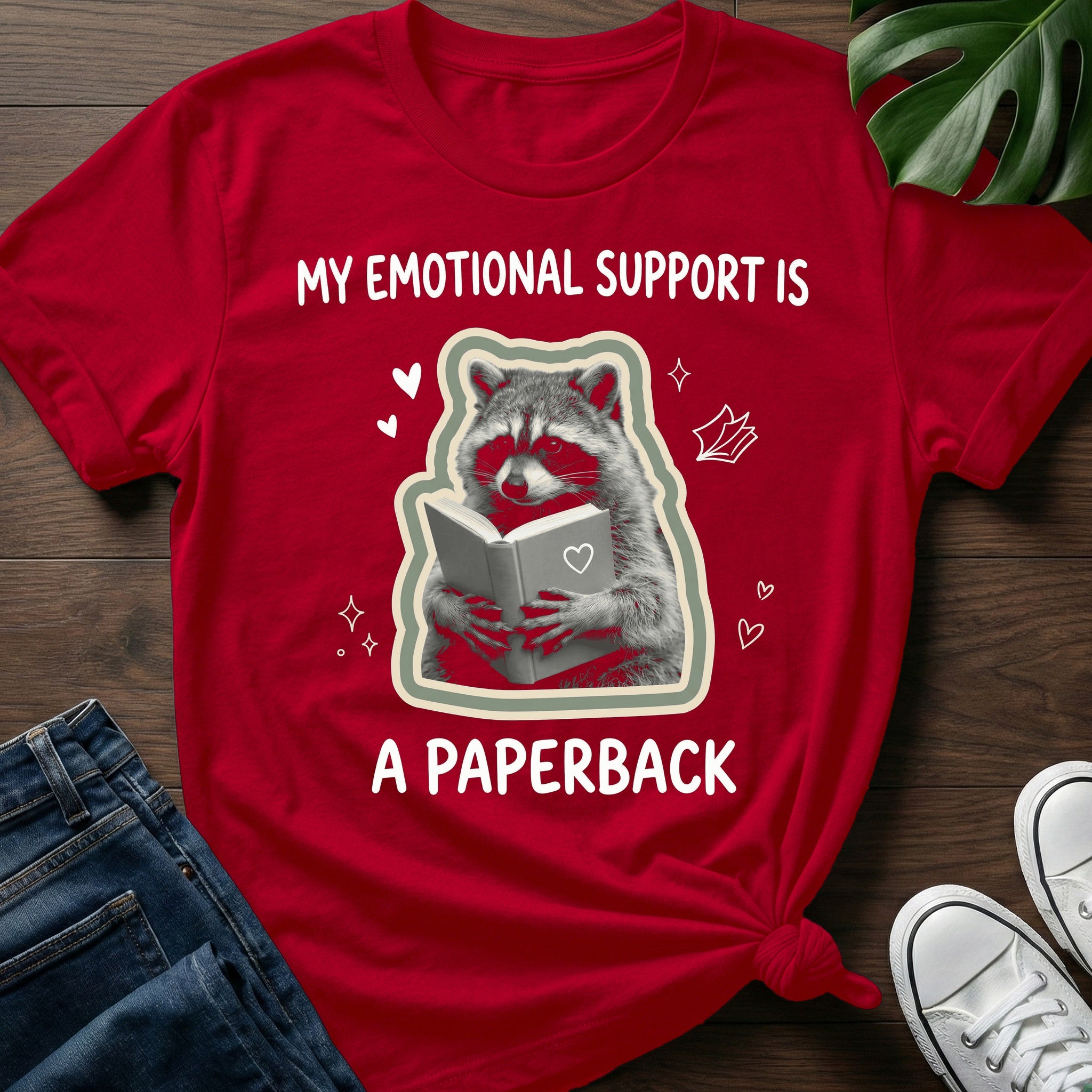 Emotional Support Paperback T-Shirt