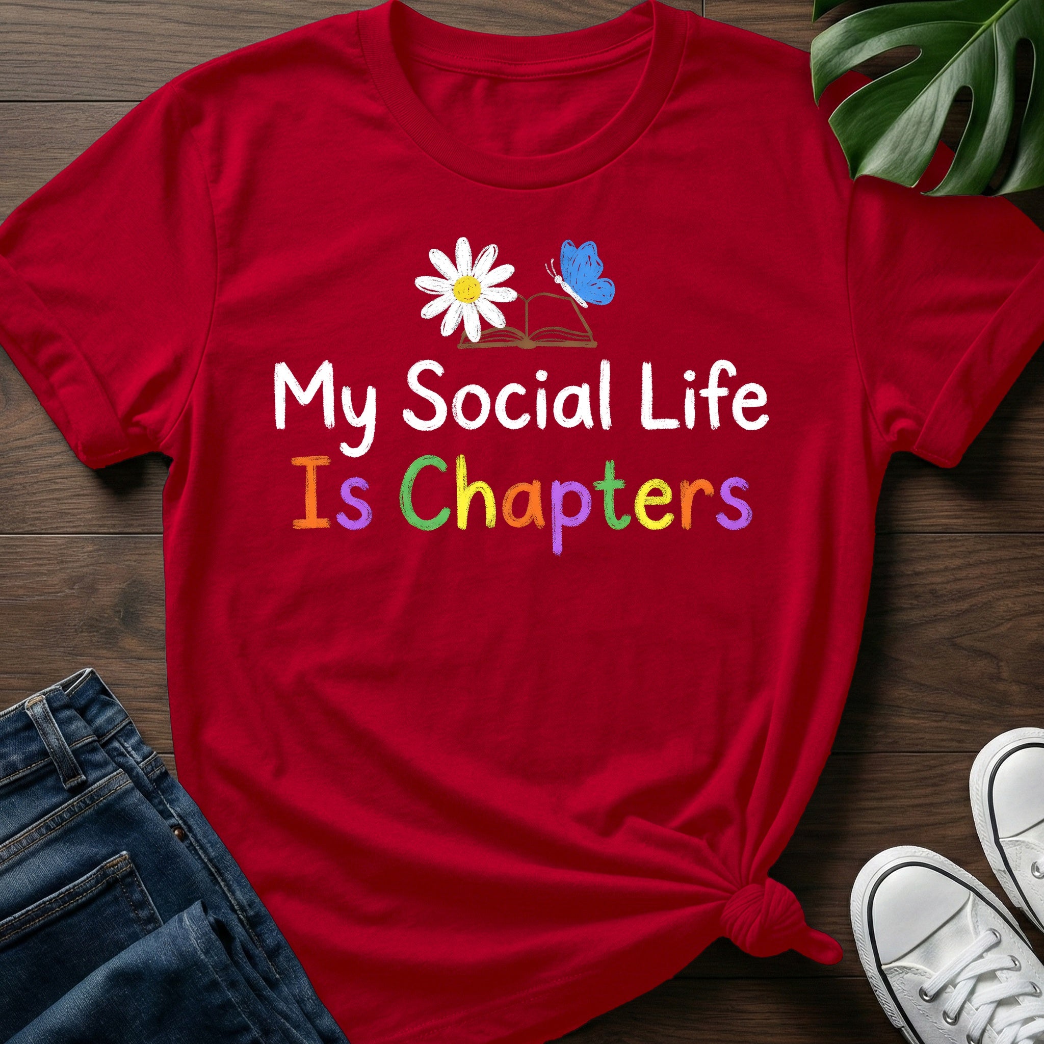 Social Life Is Chapters T-Shirt