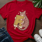 Book Cuddle Cat T-Shirt