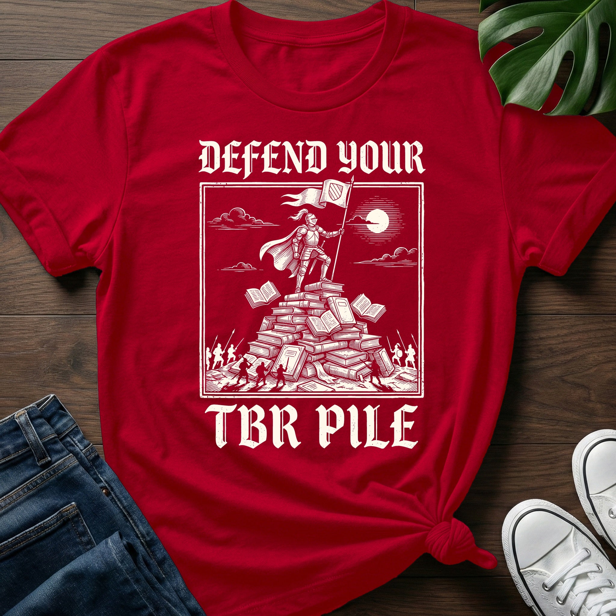 Defend Your TBR Pile T-Shirt
