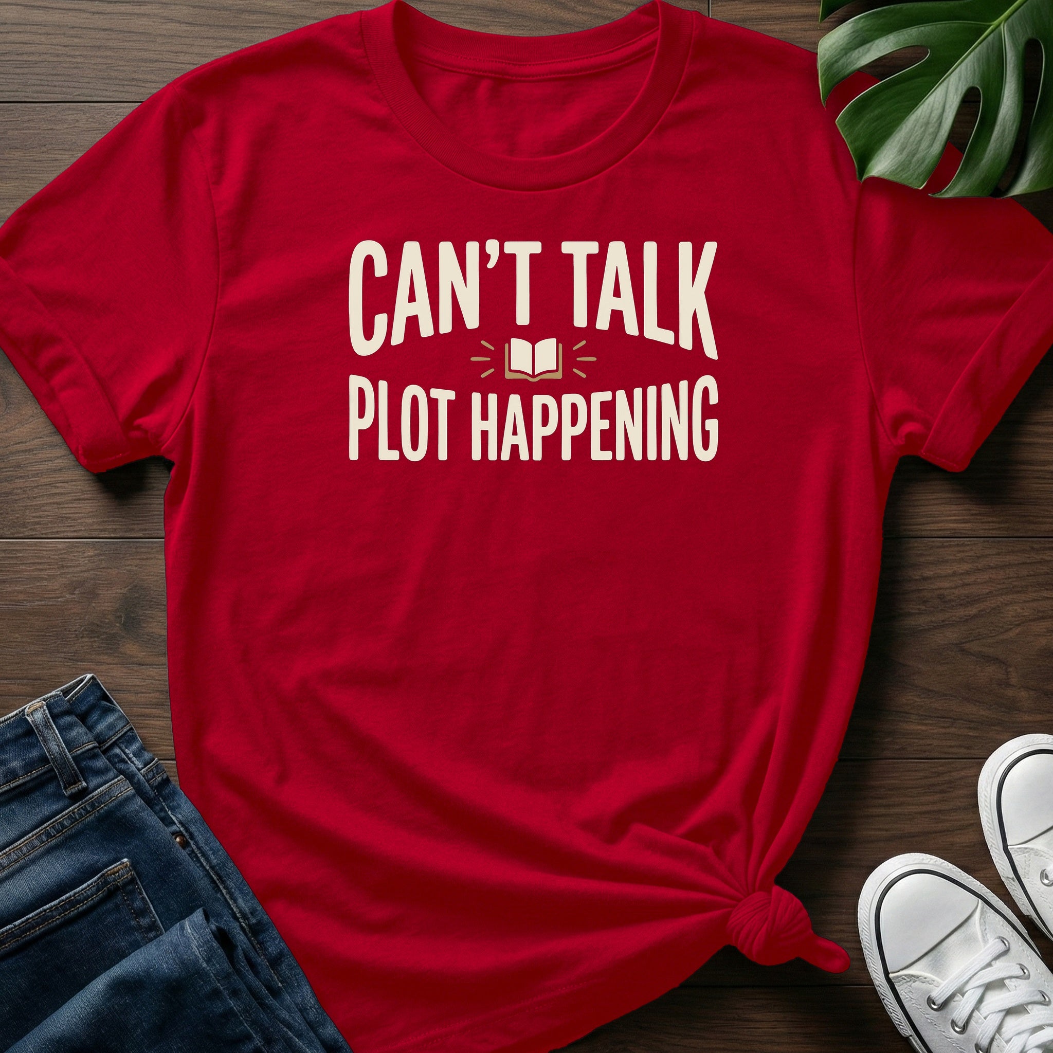 Cant Talk Plot Happening T-Shirt