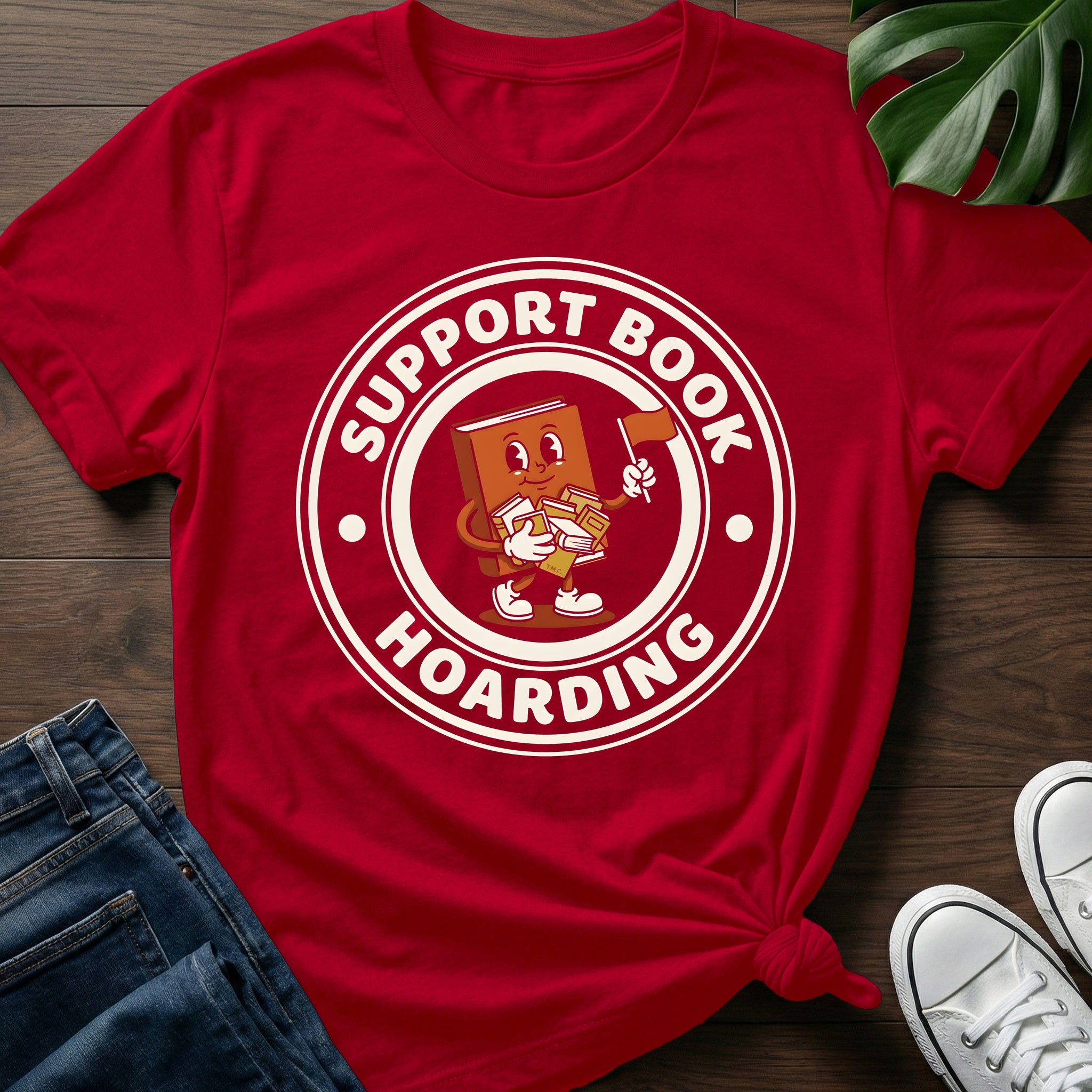 Support Book Hoarding T-Shirt