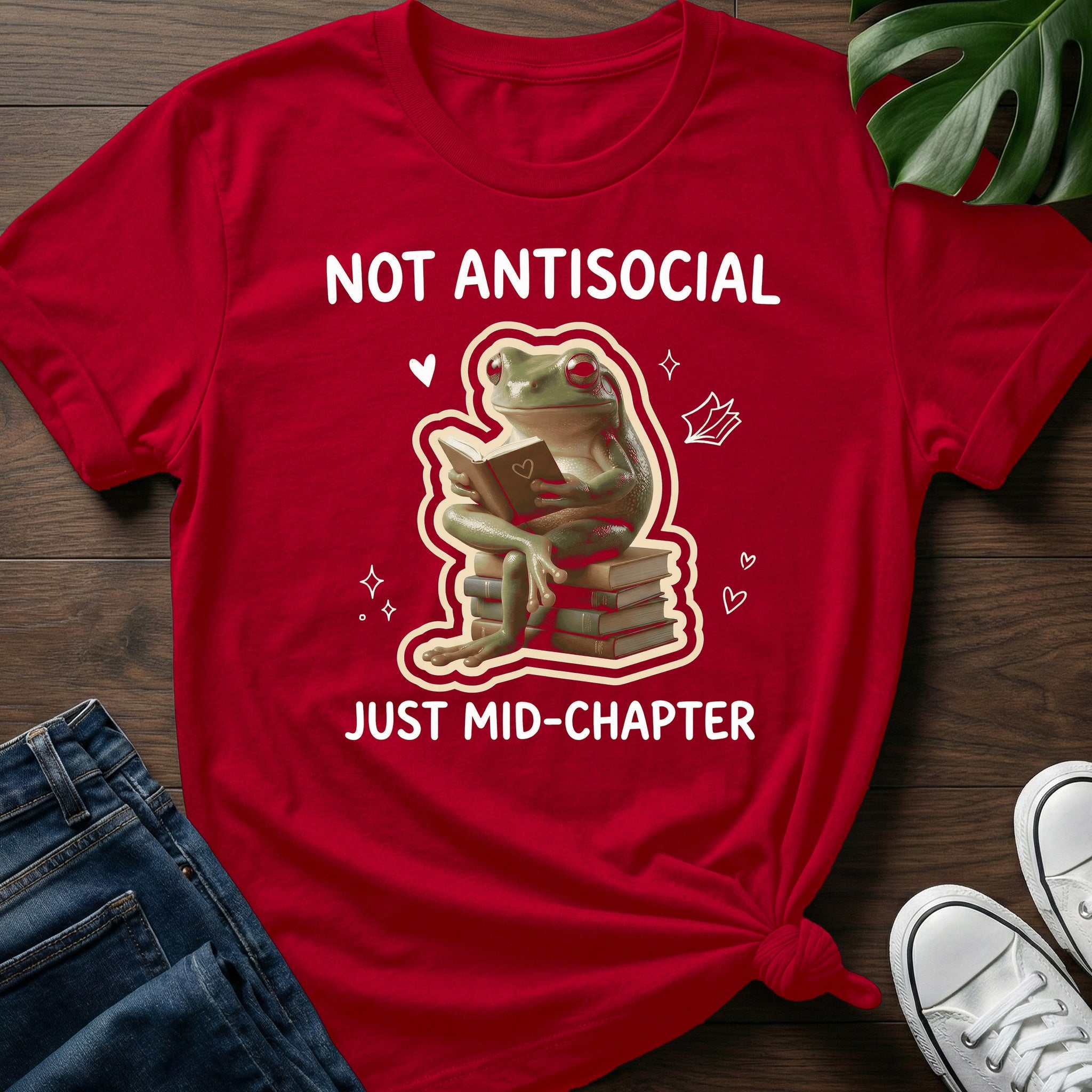 Not Antisocial Just Mid Chapter T-Shirt