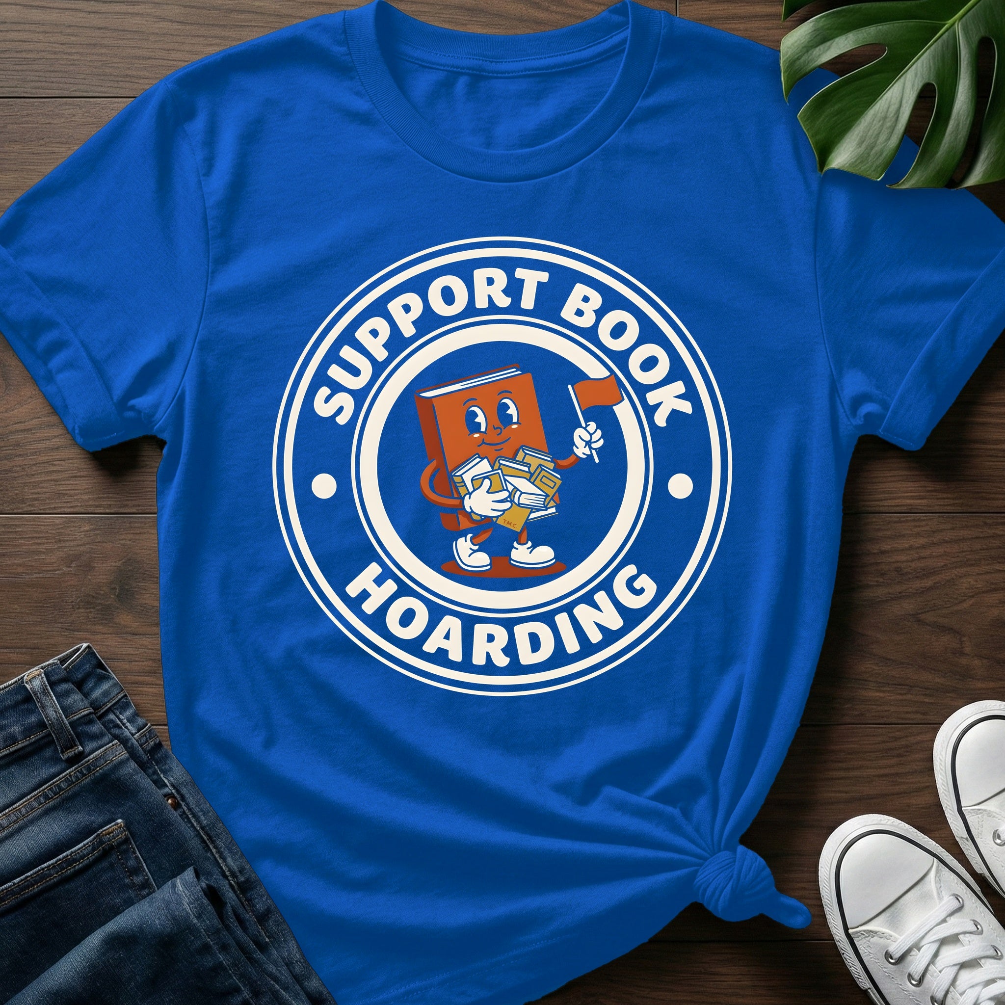 Support Book Hoarding T-Shirt