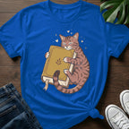 Book Cuddle Cat T-Shirt