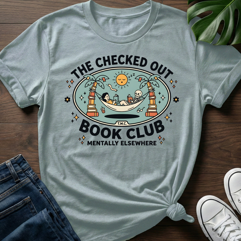 Checked Out Book Club T-Shirt