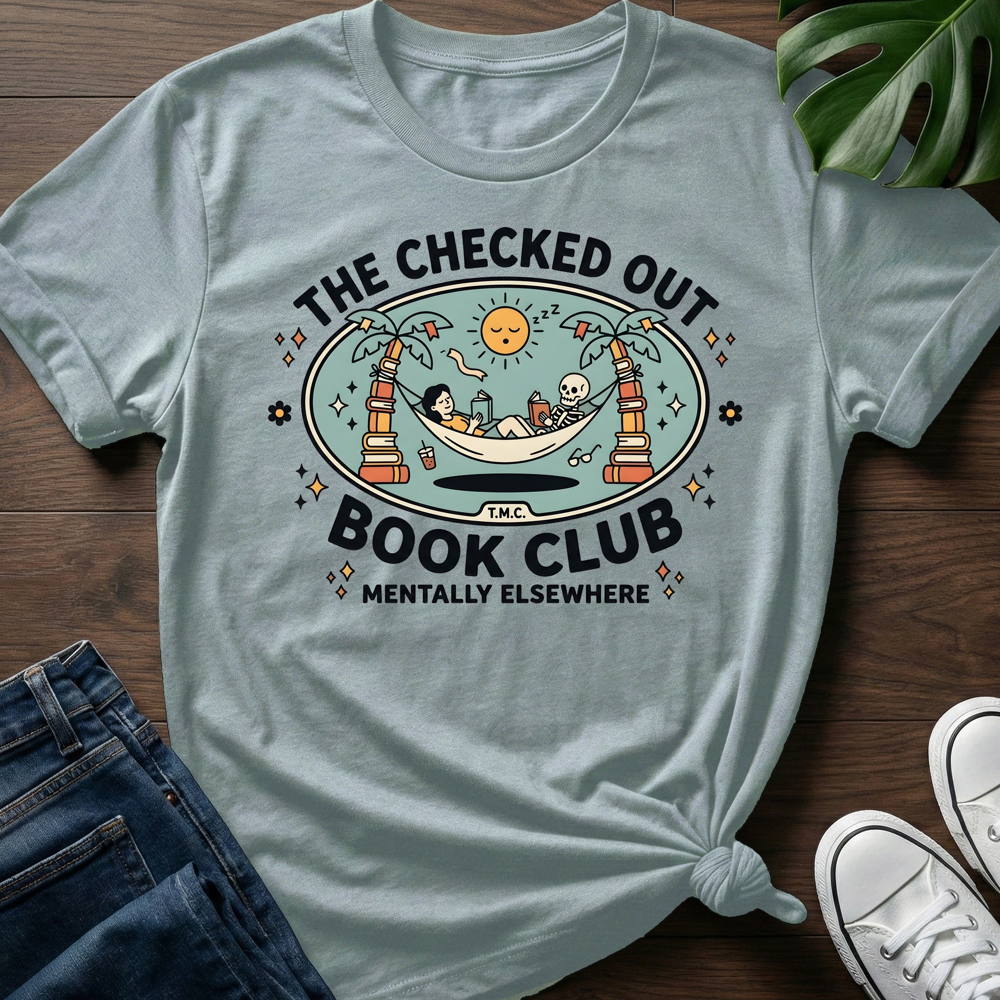 Checked Out Book Club T-Shirt