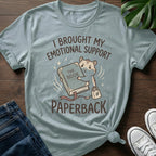 Emotional Support Book T-Shirt